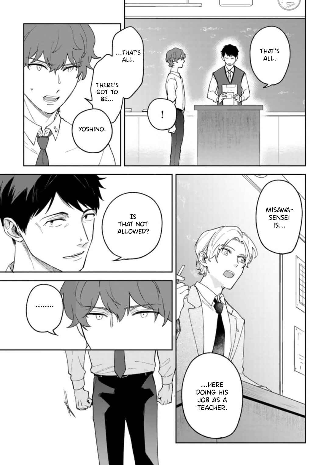 Page 8 Chapter 3 Seitokaichou wa Koi ga Shitai