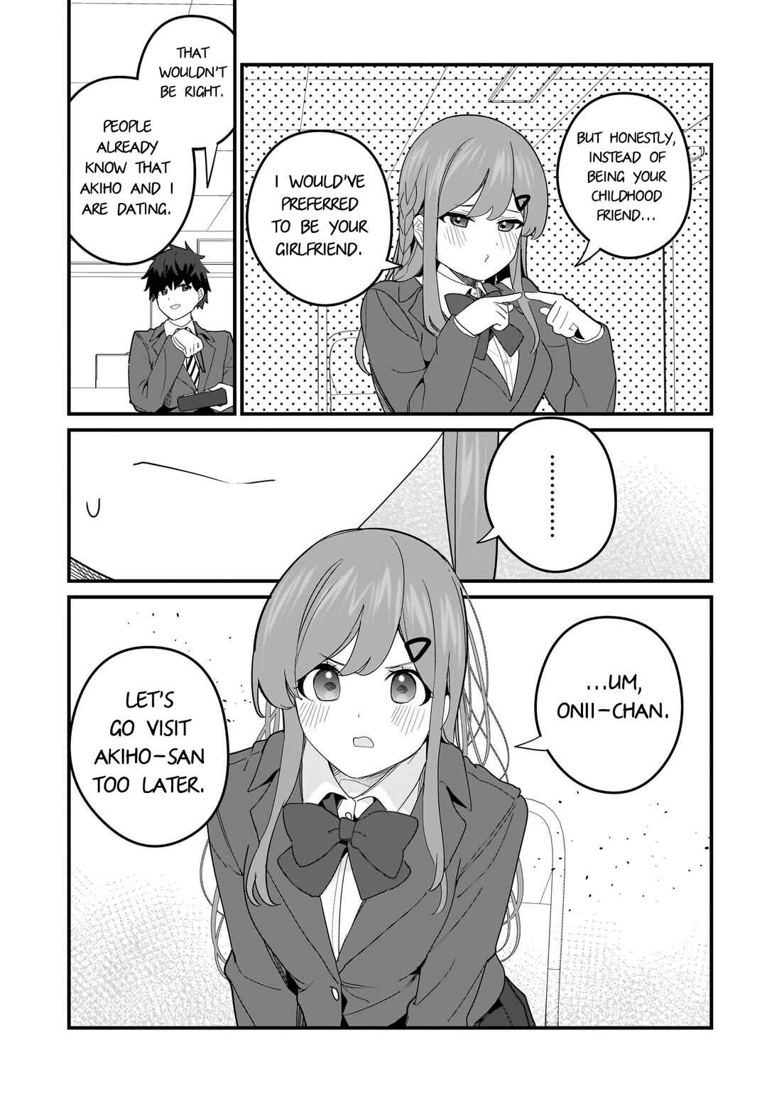 Page 15 Chapter 22 Imouto wa Kanojo ni Dekinai no ni