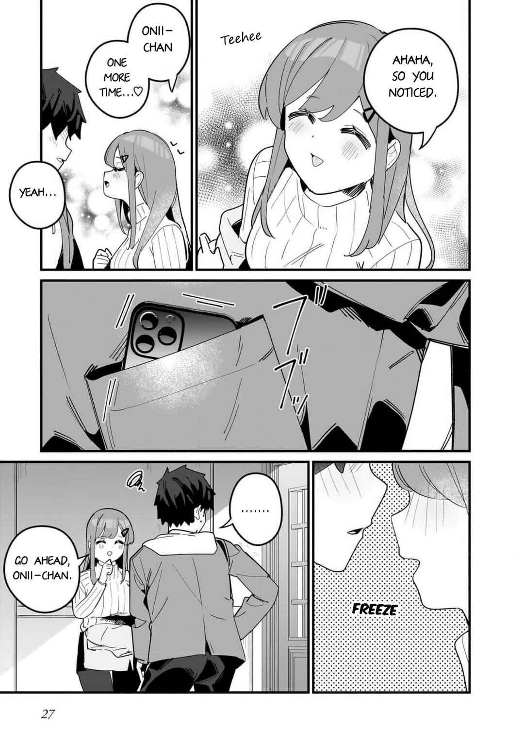 Page 7 Chapter 15 Imouto wa Kanojo ni Dekinai no ni