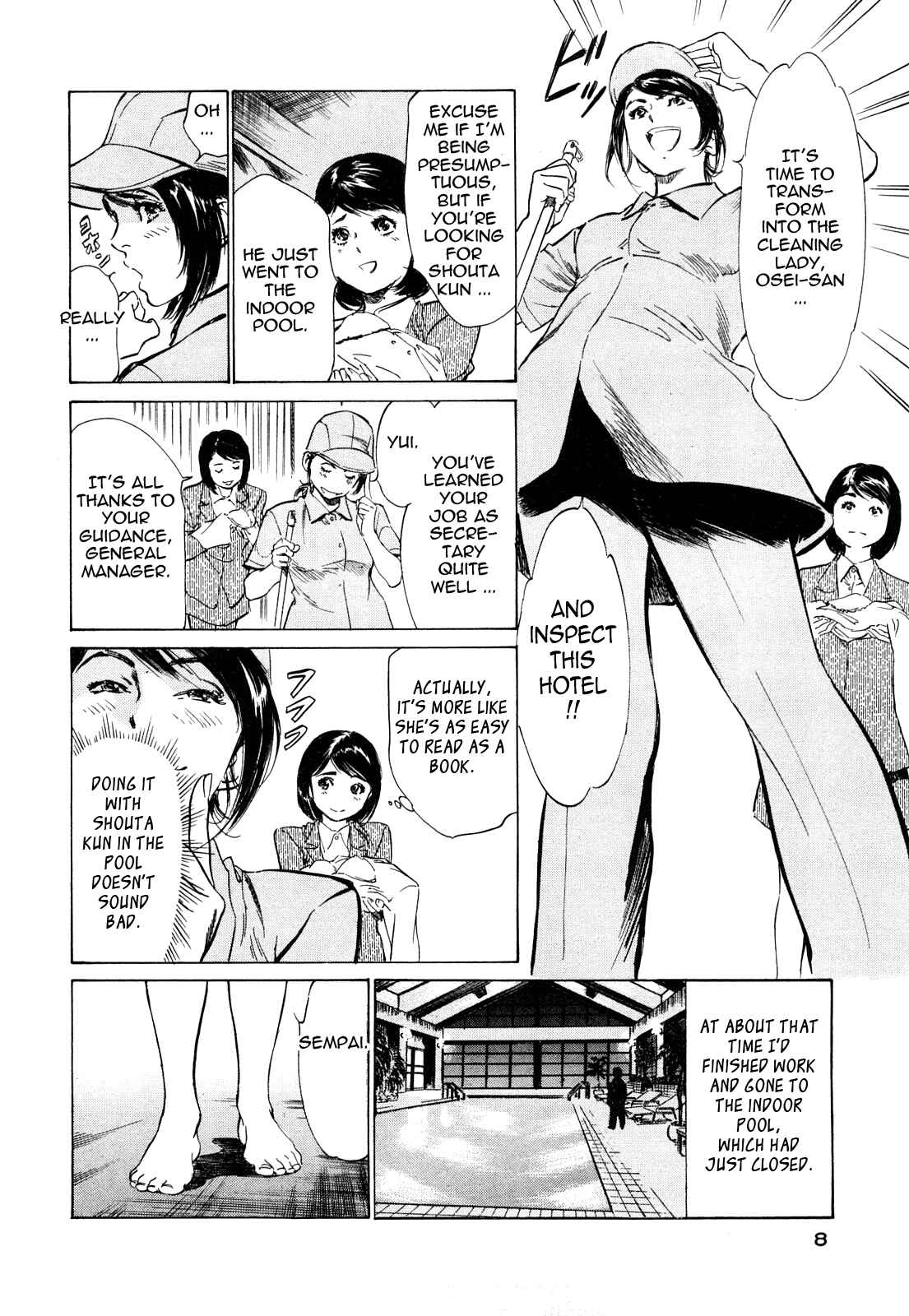 Page 8 Chapter 37 Hotel de Dakishimete