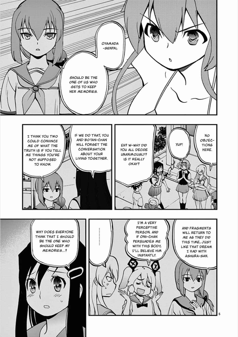 Page 5 Chapter 58 Fudajo! ~Otome Shoukan Datsui Taisen~