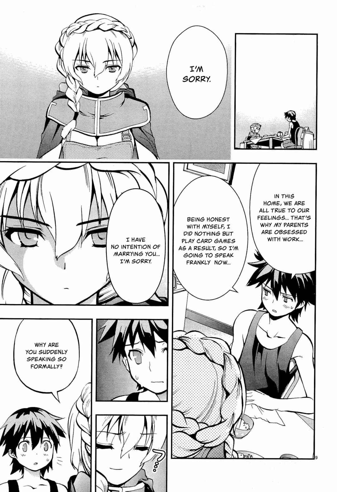 Page 9 Chapter 11 Fudajo! ~Otome Shoukan Datsui Taisen~