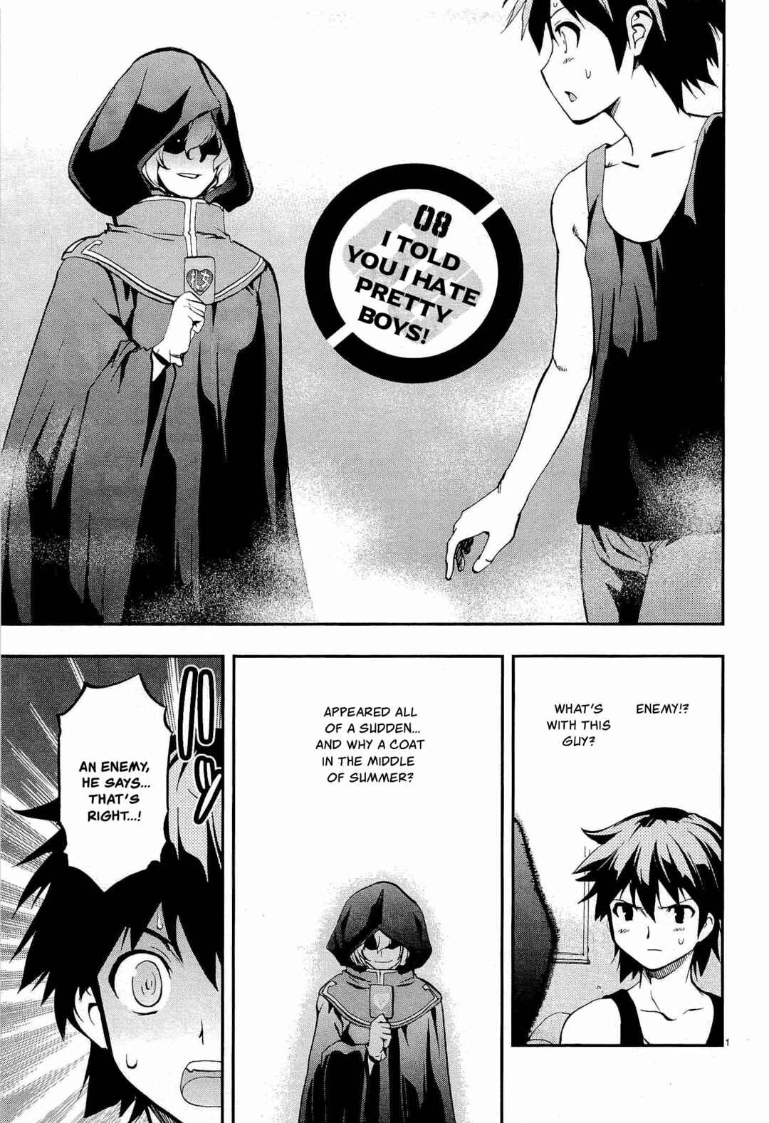 Page 1 Chapter 8 Fudajo! ~Otome Shoukan Datsui Taisen~