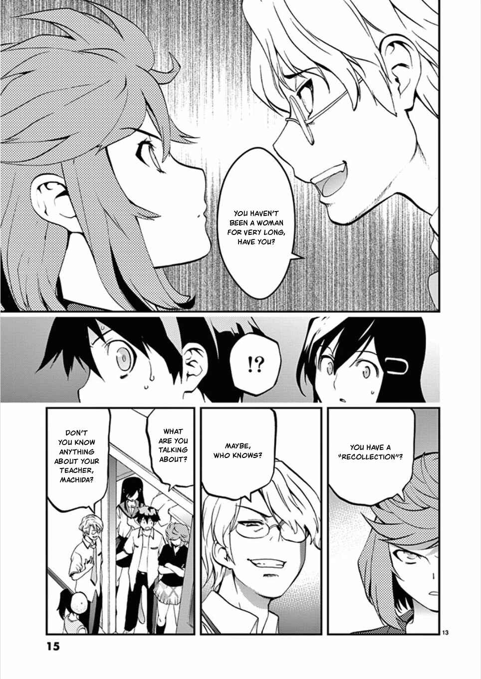 Page 15 Chapter 48 Fudajo! ~Otome Shoukan Datsui Taisen~