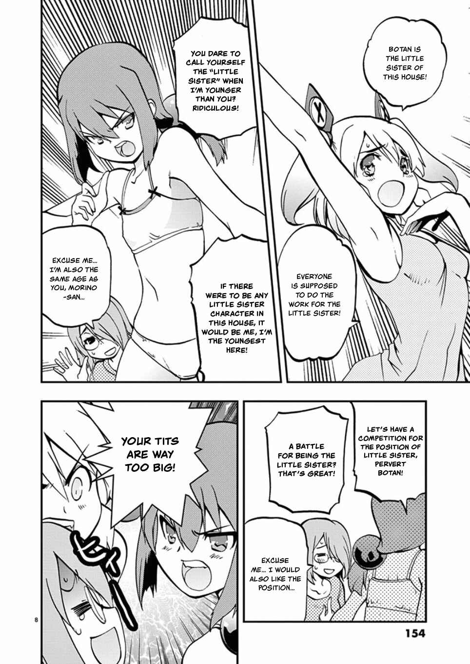 Page 8 Chapter 45 Fudajo! ~Otome Shoukan Datsui Taisen~