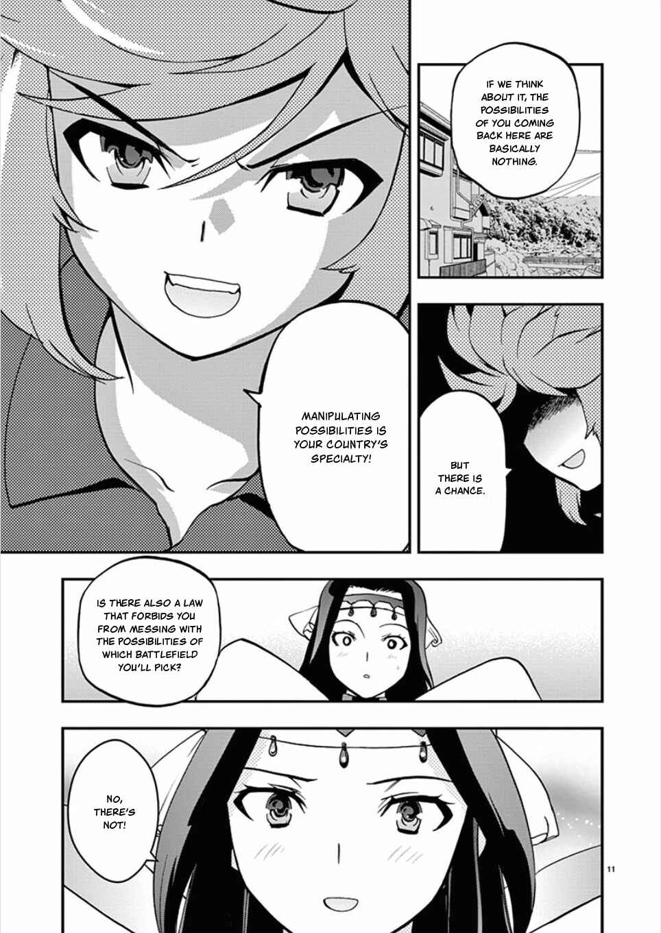 Page 11 Chapter 55 Fudajo! ~Otome Shoukan Datsui Taisen~