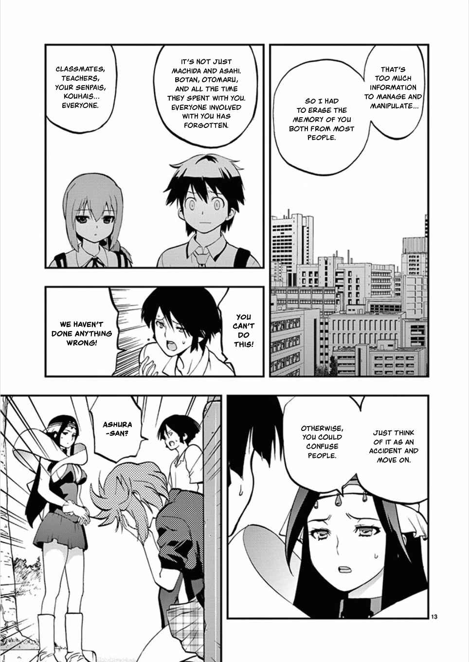 Page 13 Chapter 54 Fudajo! ~Otome Shoukan Datsui Taisen~