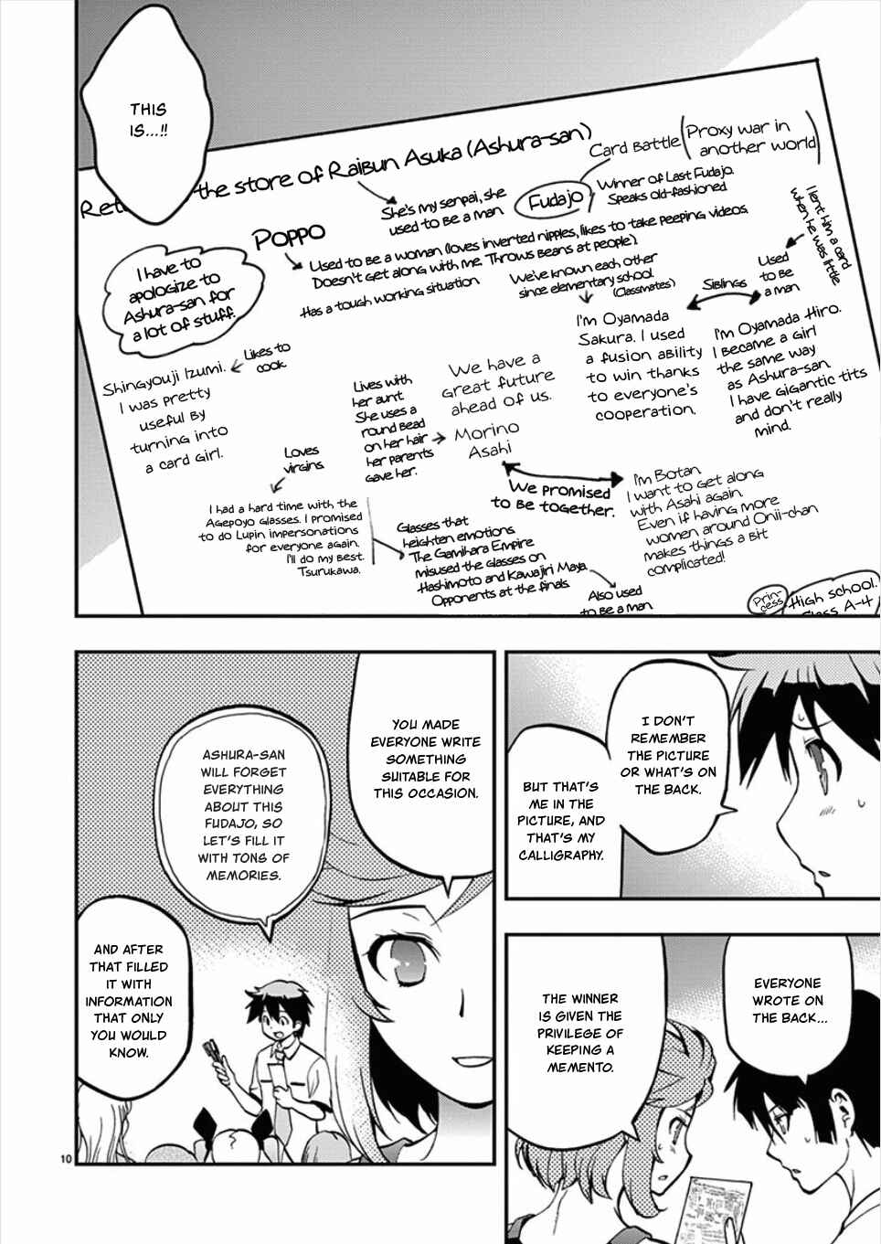 Page 10 Chapter 59 Fudajo! ~Otome Shoukan Datsui Taisen~
