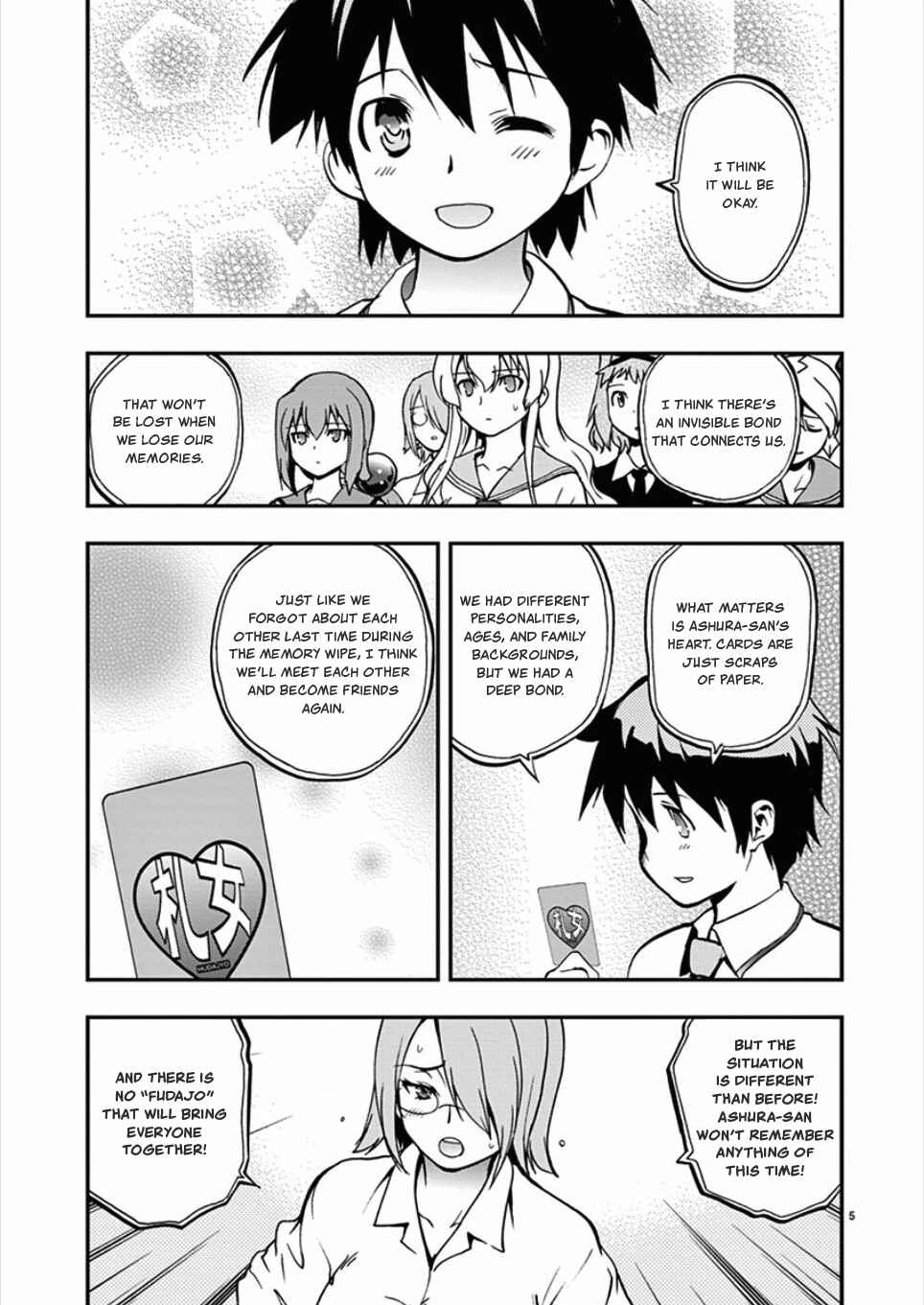Page 5 Chapter 59 Fudajo! ~Otome Shoukan Datsui Taisen~