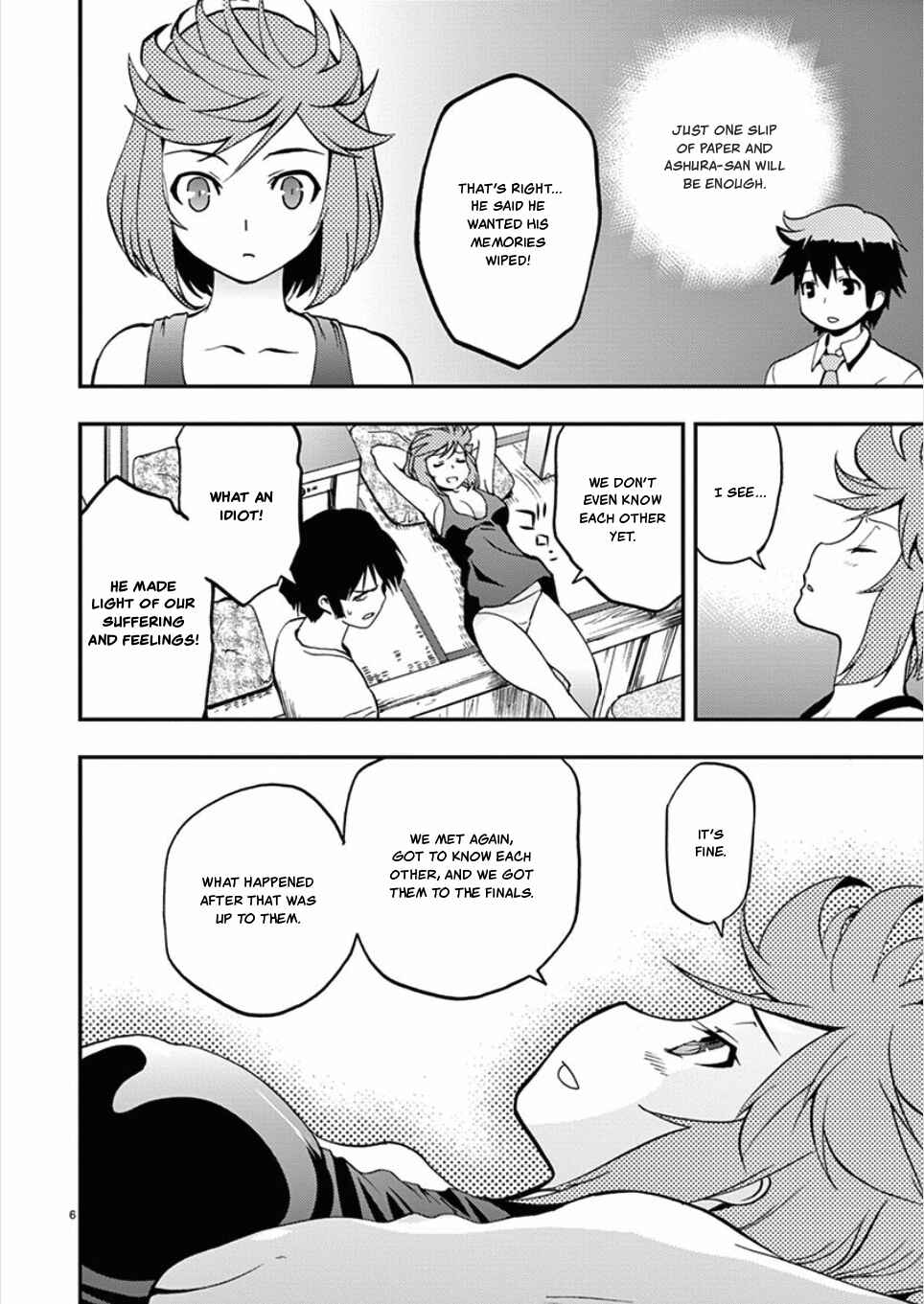 Page 6 Chapter 59 Fudajo! ~Otome Shoukan Datsui Taisen~