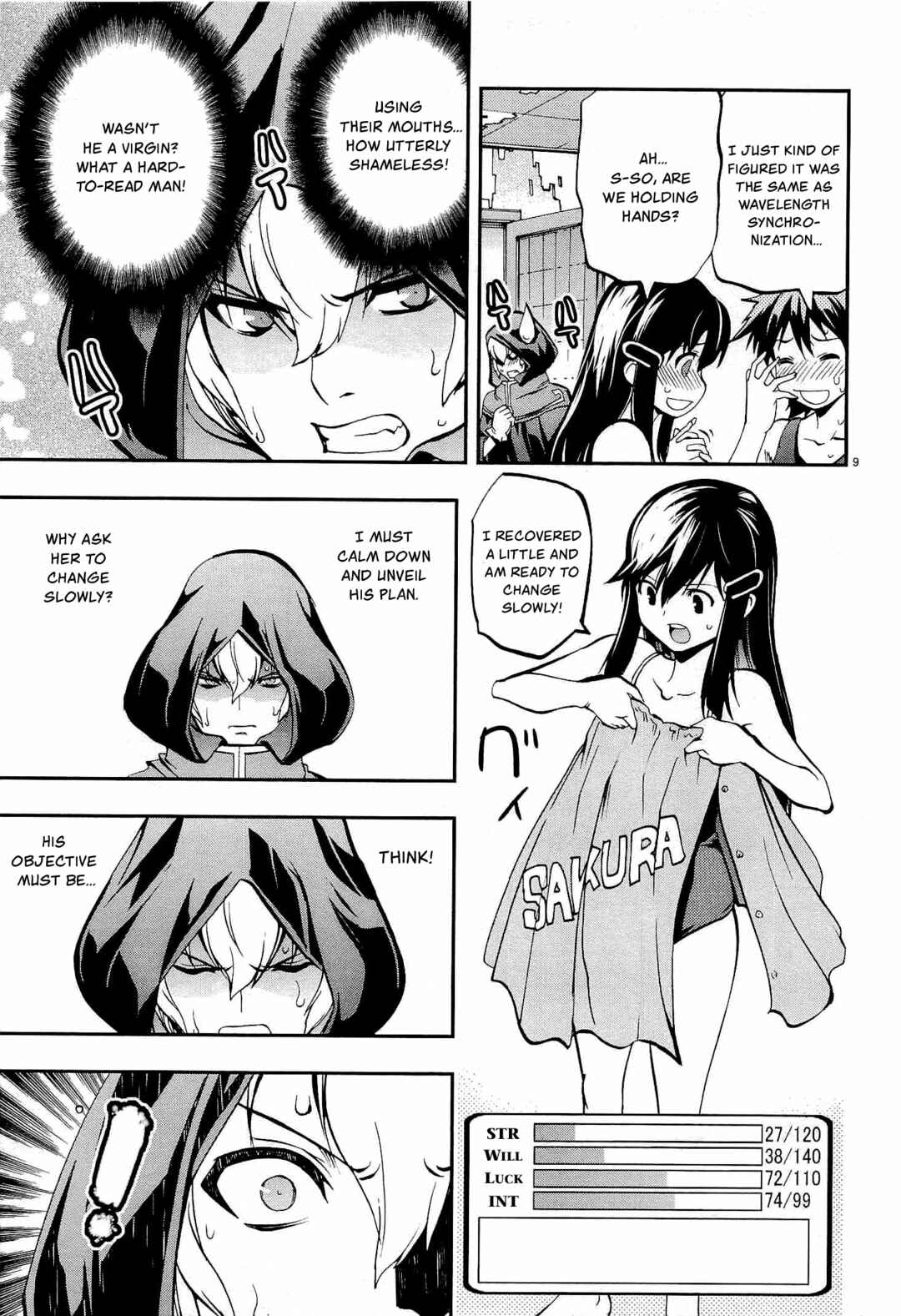Page 9 Chapter 10 Fudajo! ~Otome Shoukan Datsui Taisen~