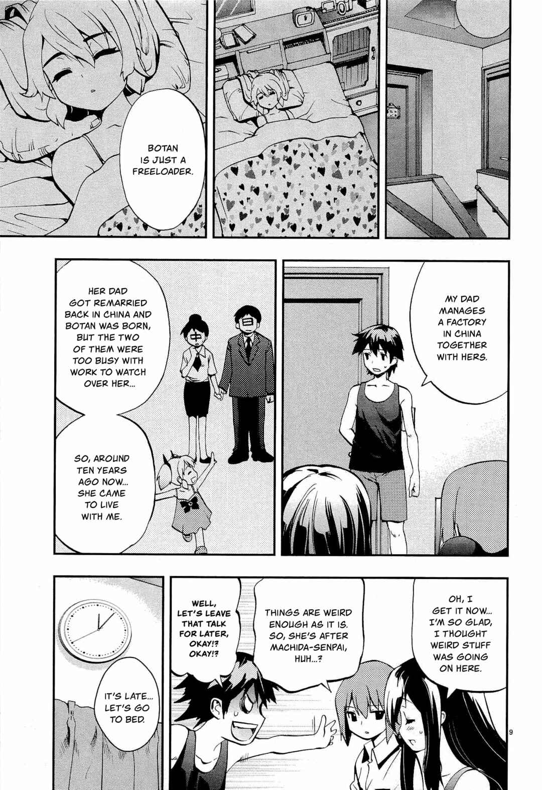 Page 9 Chapter 4 Fudajo! ~Otome Shoukan Datsui Taisen~