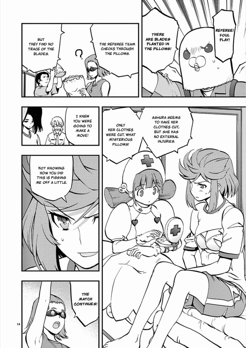 Page 14 Chapter 51 Fudajo! ~Otome Shoukan Datsui Taisen~
