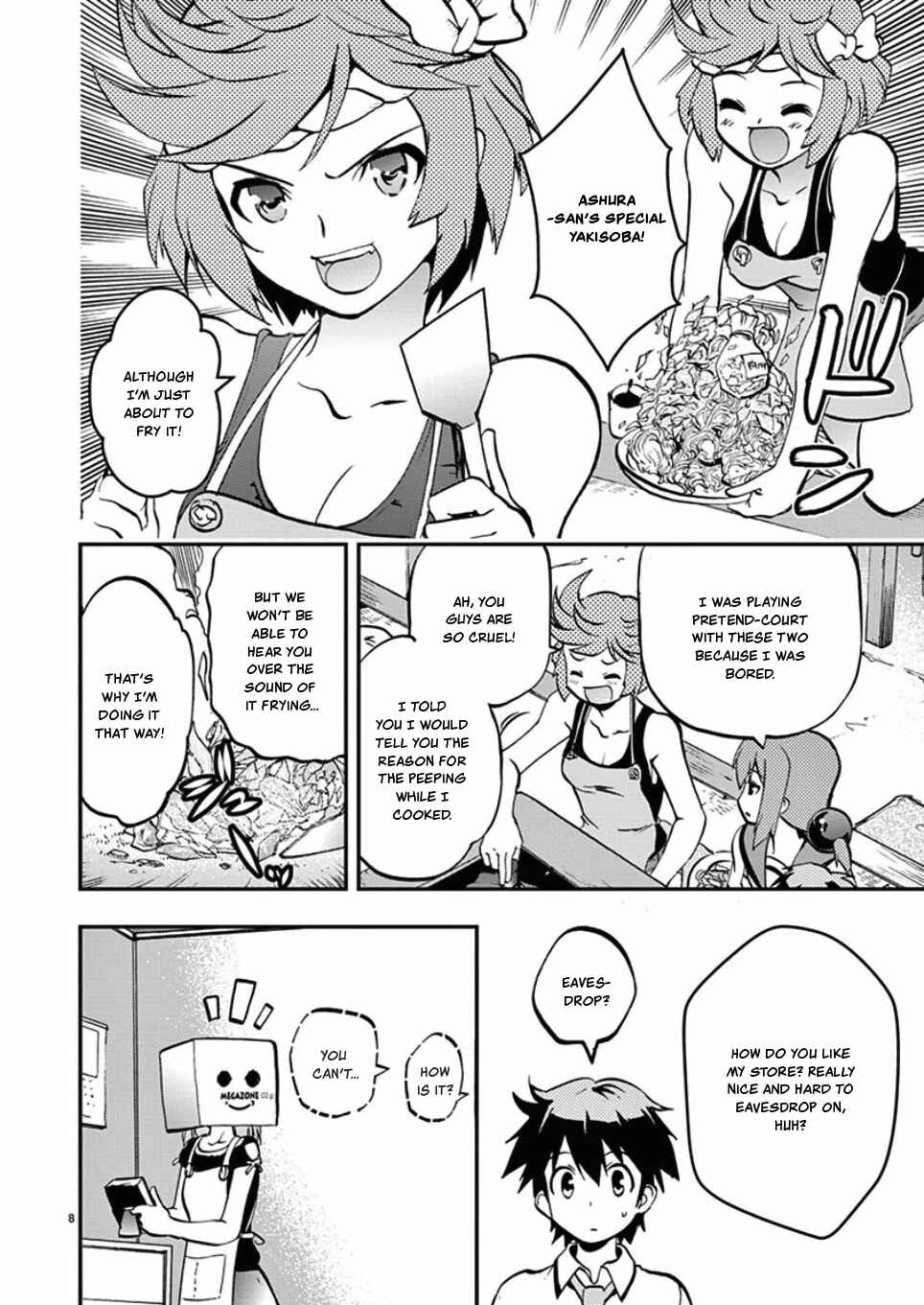 Page 8 Chapter 37 Fudajo! ~Otome Shoukan Datsui Taisen~