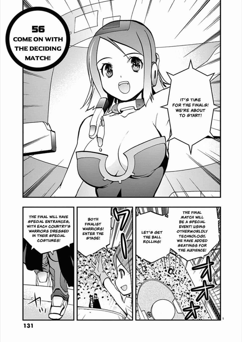 Page 1 Chapter 56 Fudajo! ~Otome Shoukan Datsui Taisen~