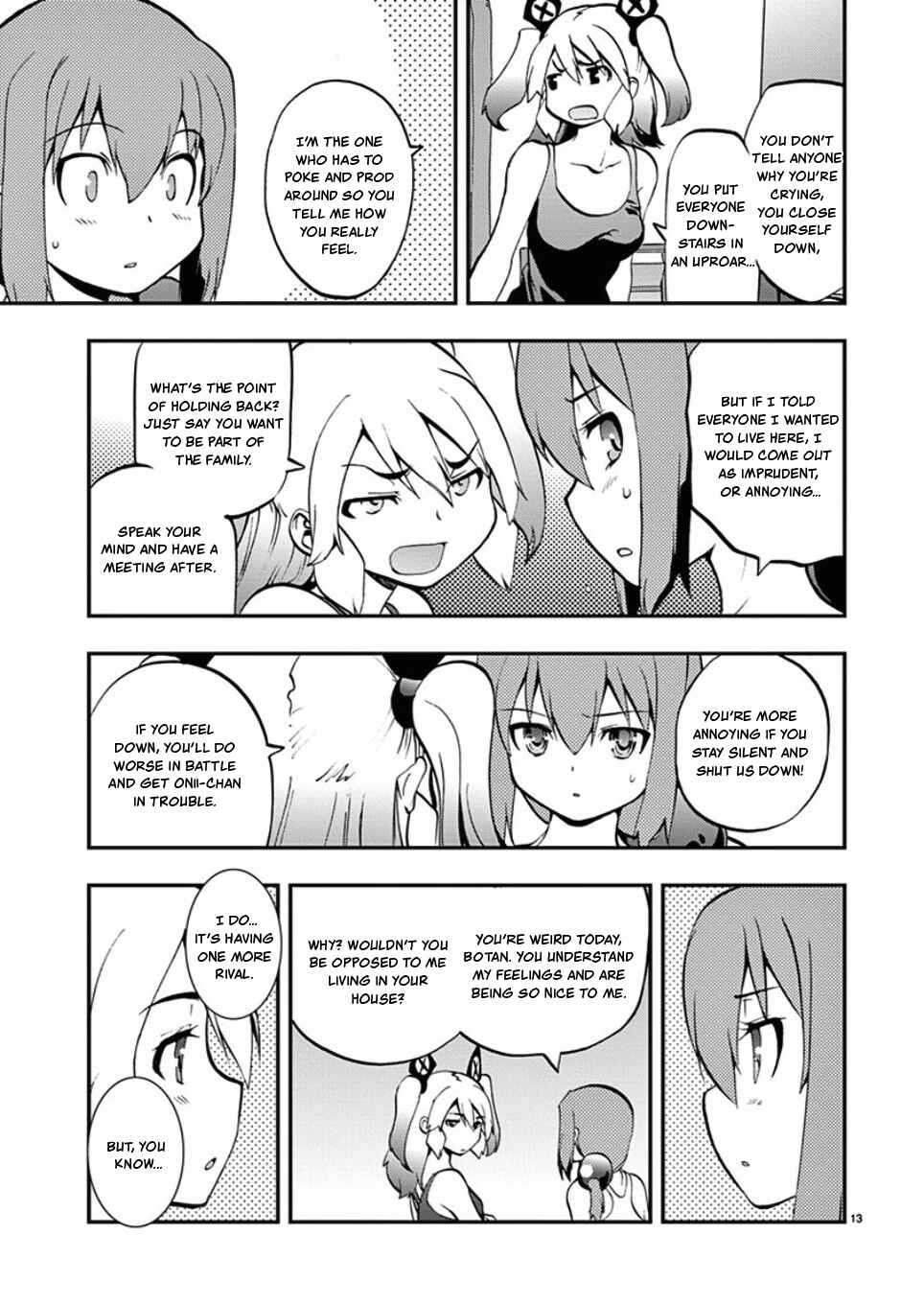 Page 13 Chapter 46 Fudajo! ~Otome Shoukan Datsui Taisen~