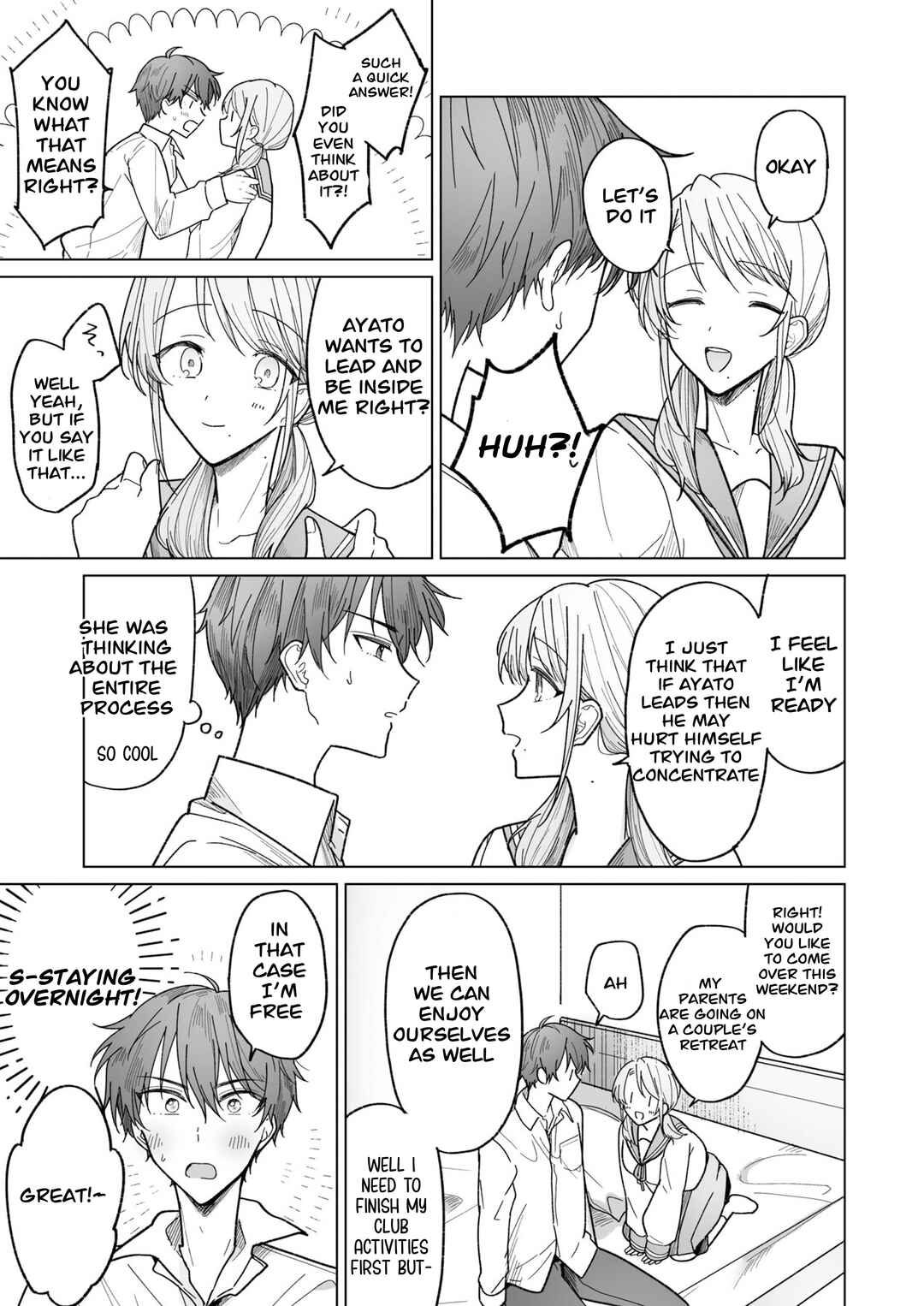 Page 31 Chapter Unknown_9de6 Ayato-kun wa Doushitai? ~Cool na Kareshi wa Semerareru no ga Hazukashii!~