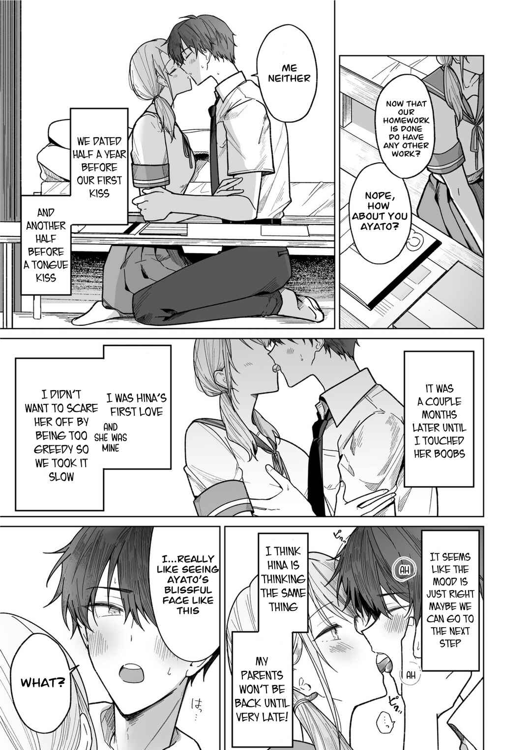 Page 5 Chapter Unknown_9de6 Ayato-kun wa Doushitai? ~Cool na Kareshi wa Semerareru no ga Hazukashii!~