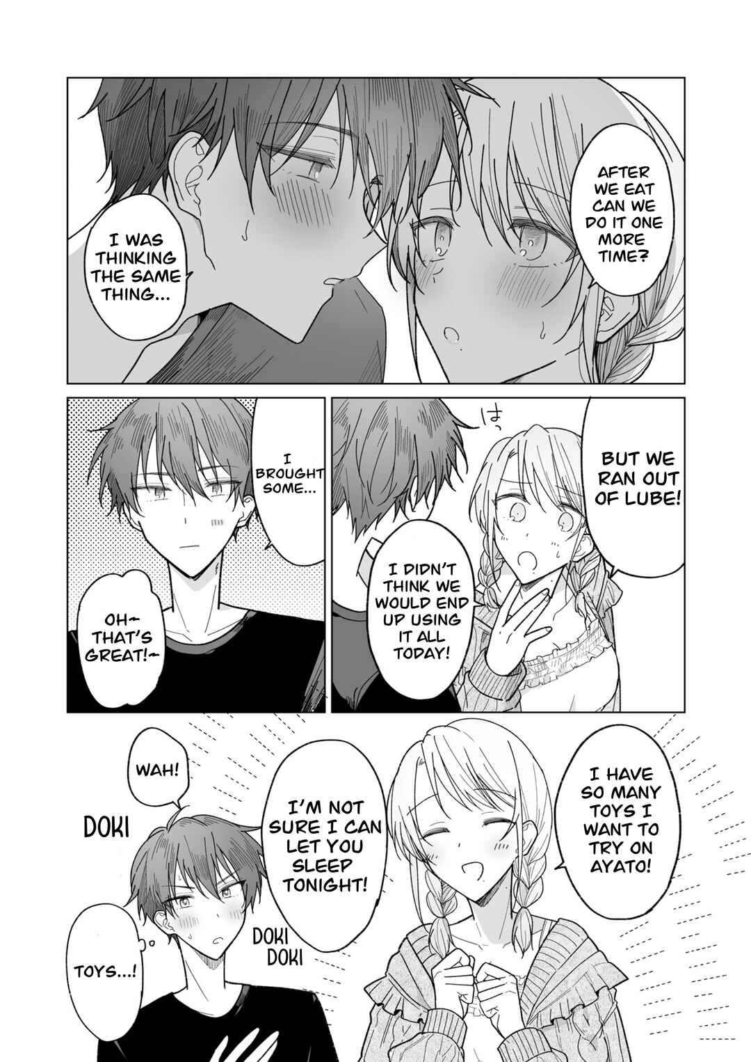 Page 65 Chapter Unknown_9de6 Ayato-kun wa Doushitai? ~Cool na Kareshi wa Semerareru no ga Hazukashii!~