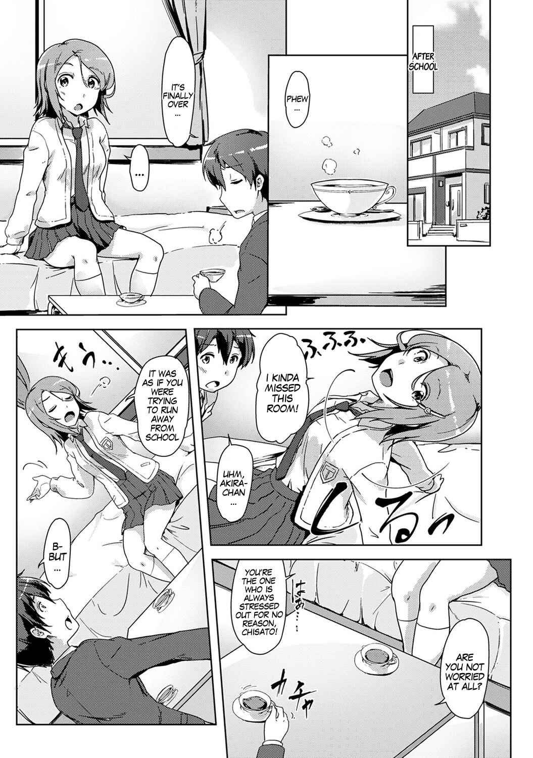 Page 3 Chapter 4 Ecchi Shitara♂Irekawacchatta!?♀ ~Osananajimi to Kaikan Change!~