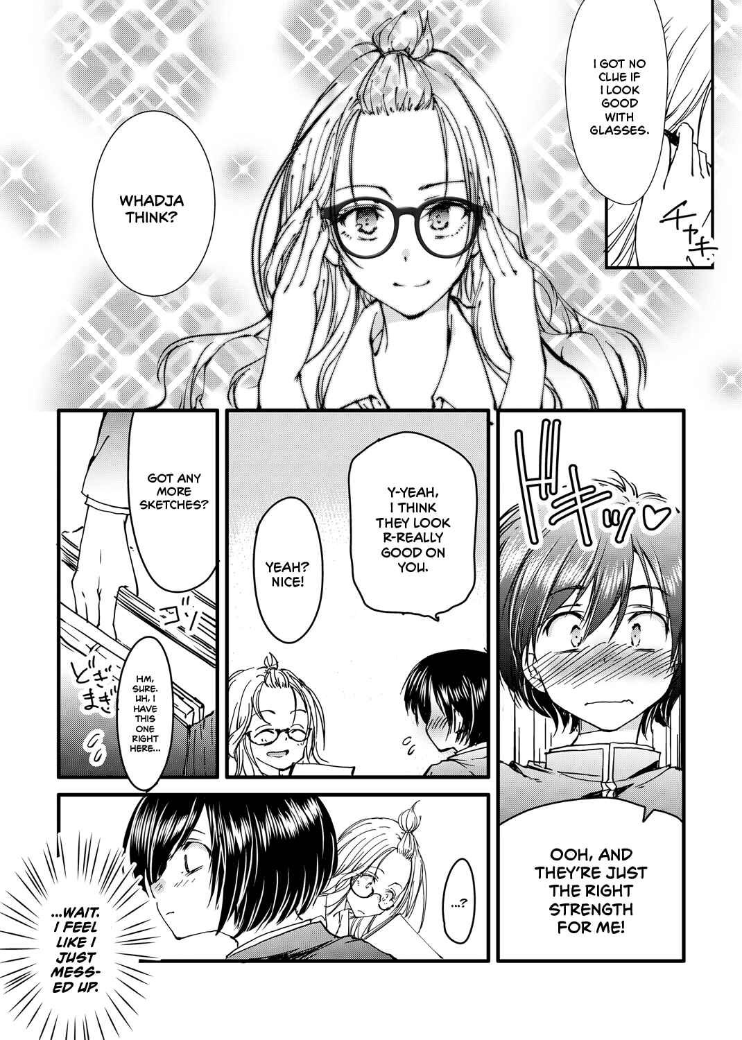 Page 6 Chapter Unknown_8d9f Bespectacled Gyaru Befriending Loner