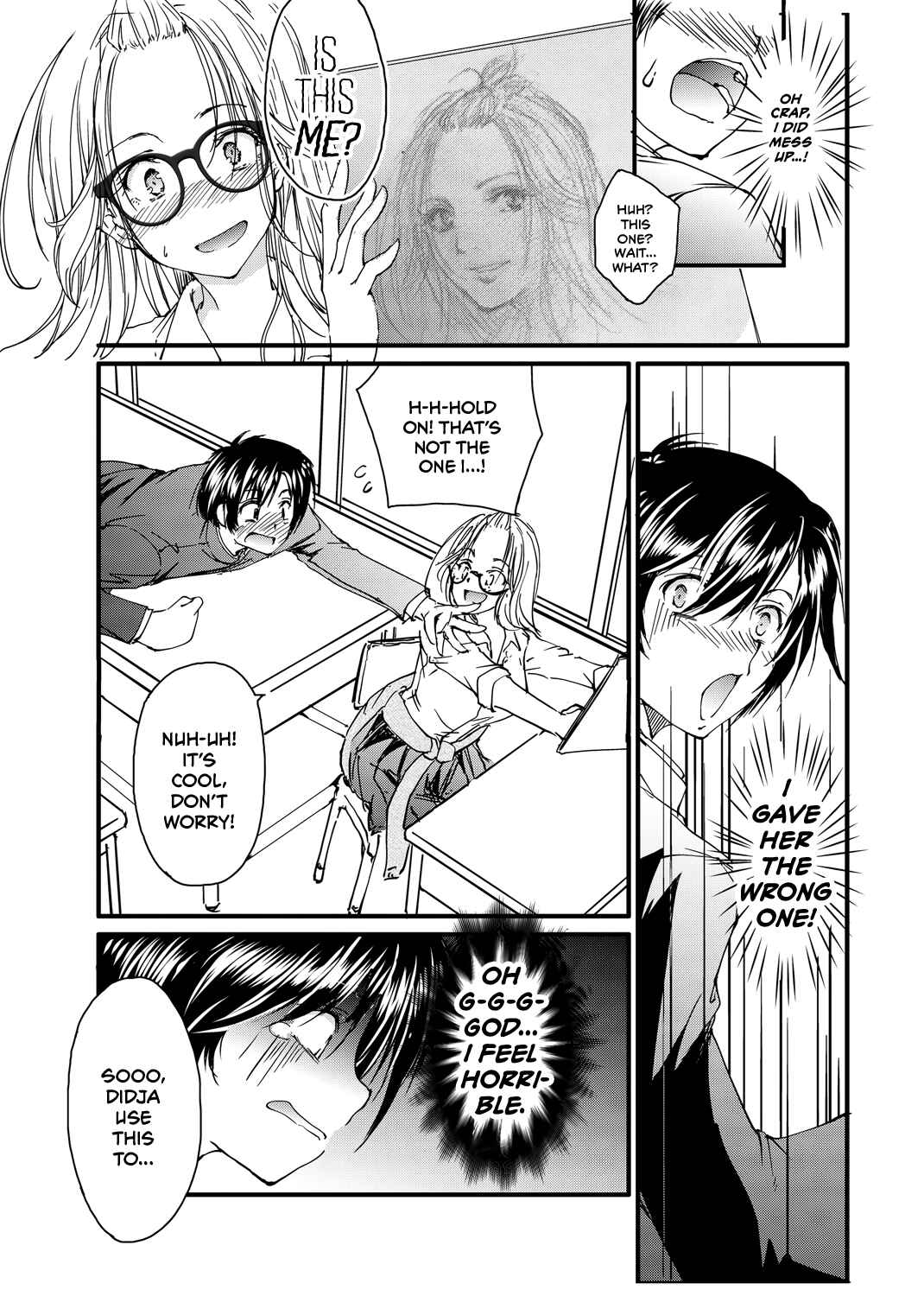 Page 7 Chapter Unknown_8d9f Bespectacled Gyaru Befriending Loner