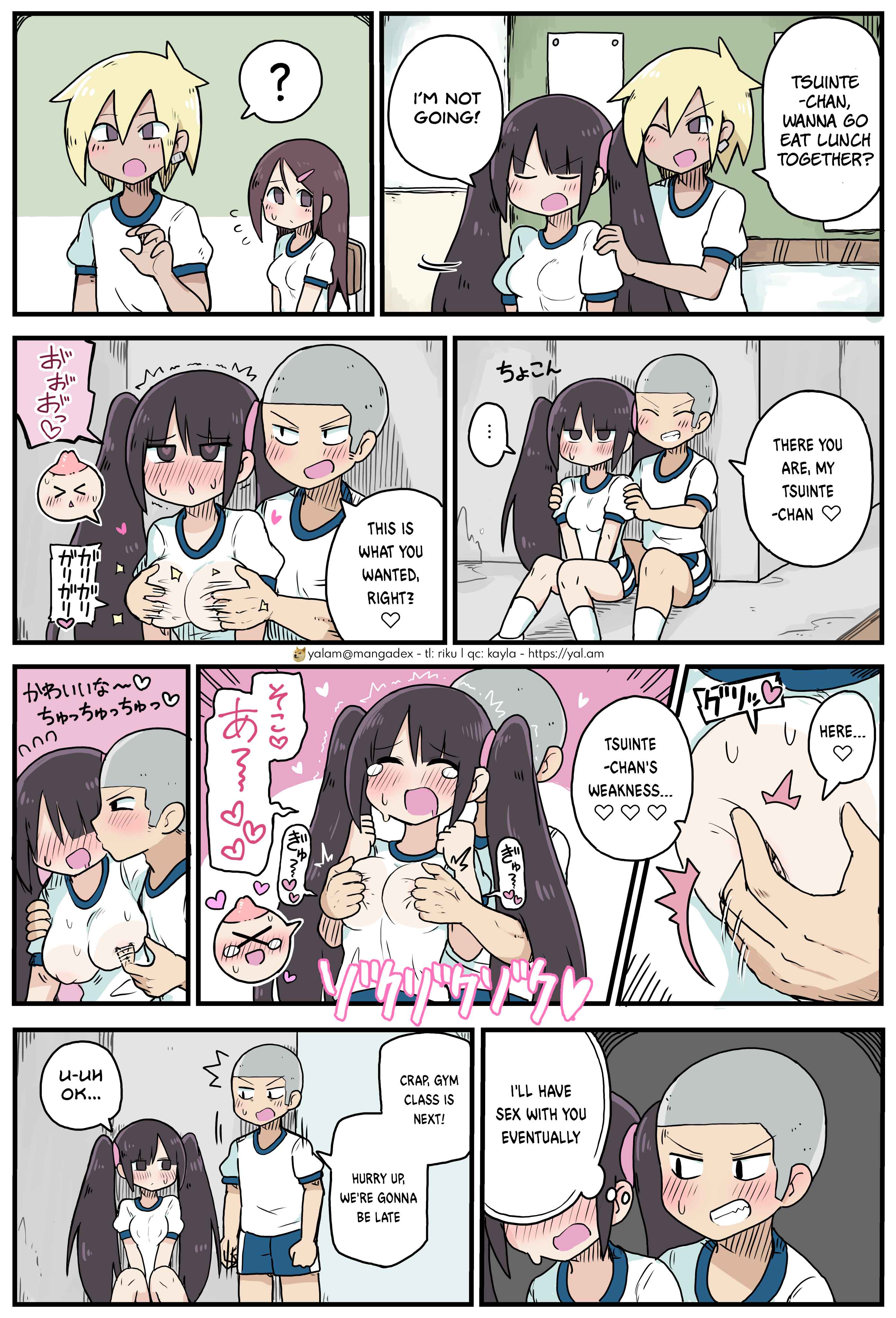 Page 1 Chapter 10 100 Nichigo ni S○X suru Twintail-chan