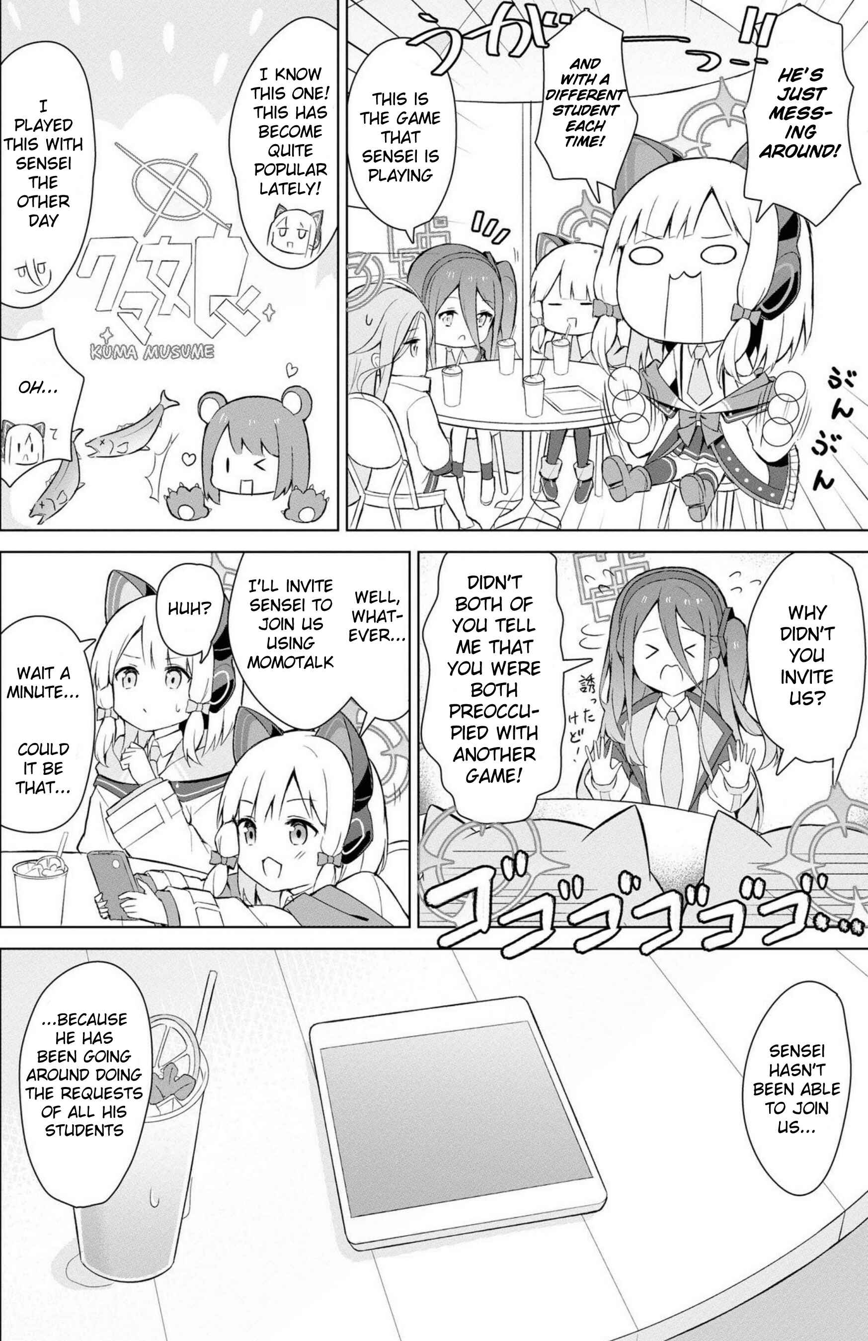 Page 4 Chapter 6 Blue Archive Comic Anthology