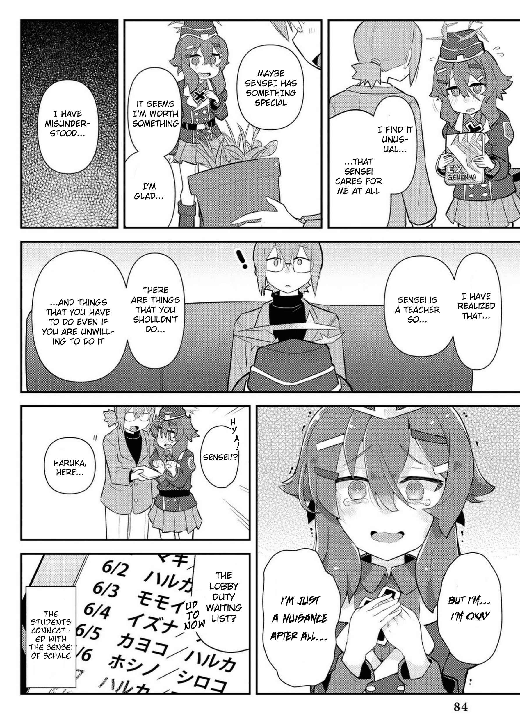 Page 12 Chapter 7 Blue Archive Comic Anthology