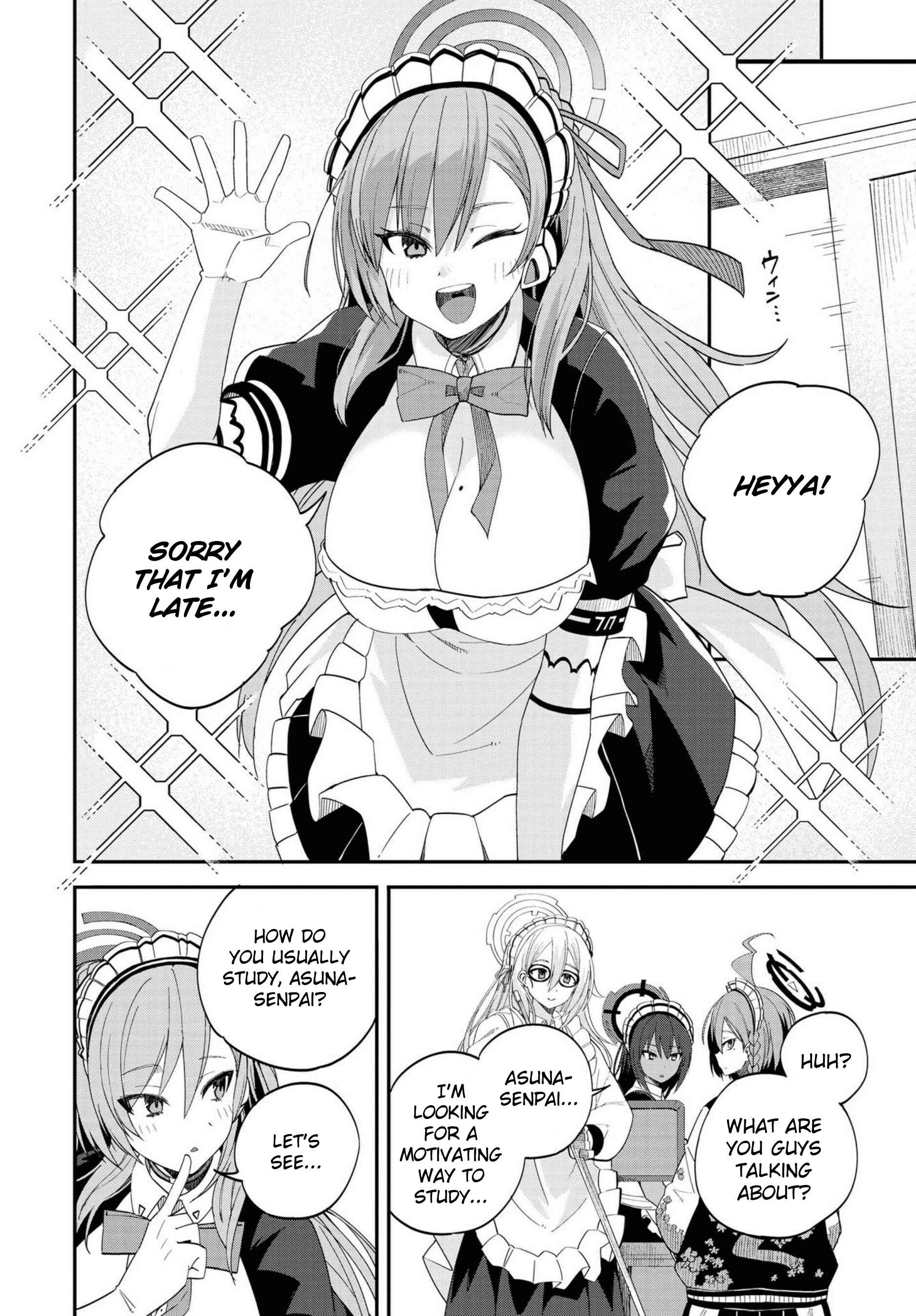 Page 4 Chapter 12 Blue Archive Comic Anthology