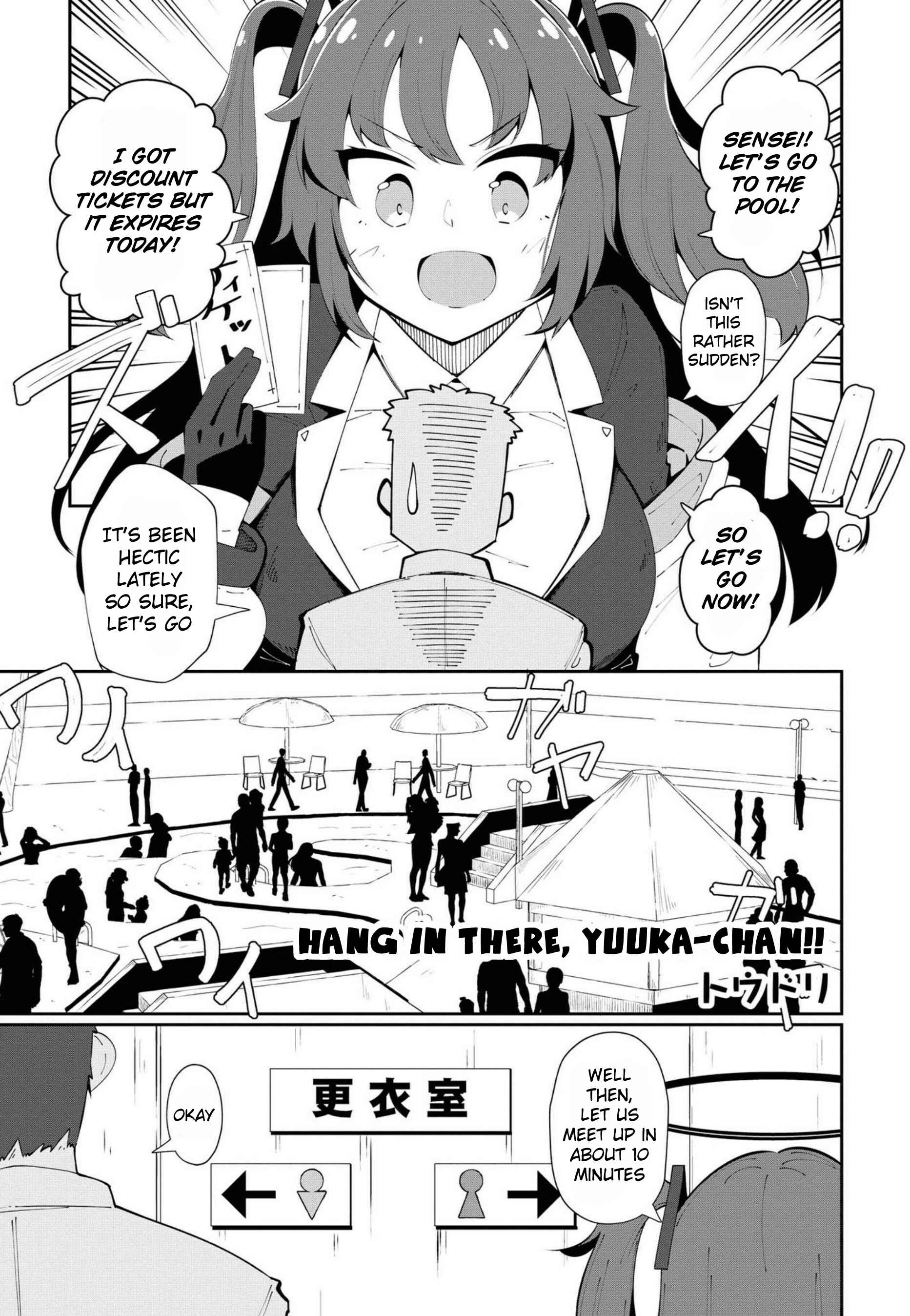 Page 1 Chapter 9 Blue Archive Comic Anthology