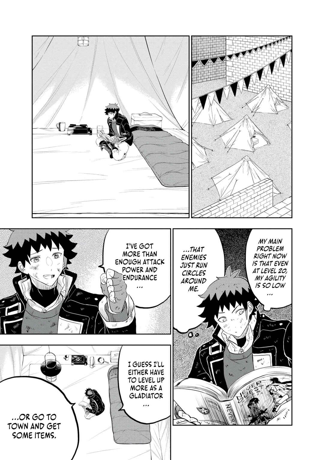 Page 4 Chapter 11 Dungeon Gakuen no Teihen ni Tensei Shita kedo, Naze ka Ore ni wa Kouryaku Hon ga Aru