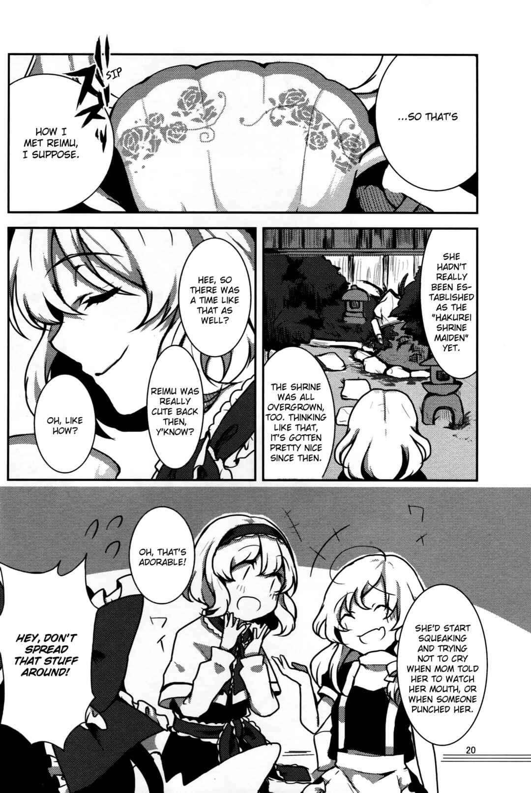 Page 22 Chapter Unknown_a6dd Touhou - Watashi dake no Mahou, Watashi dake no Watashi. (Doujinshi)