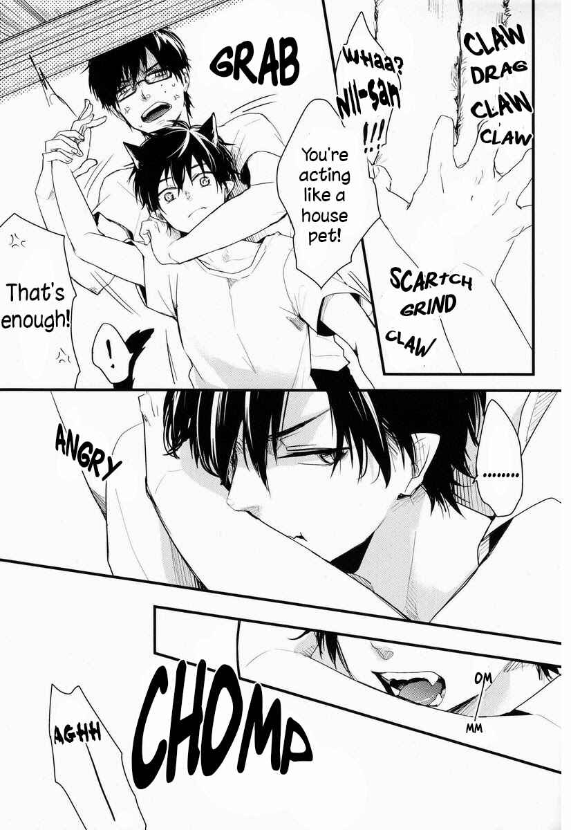 Page 6 Chapter Unknown_7a5c Ao no Exorcist - Neko Man! (Doujinshi)