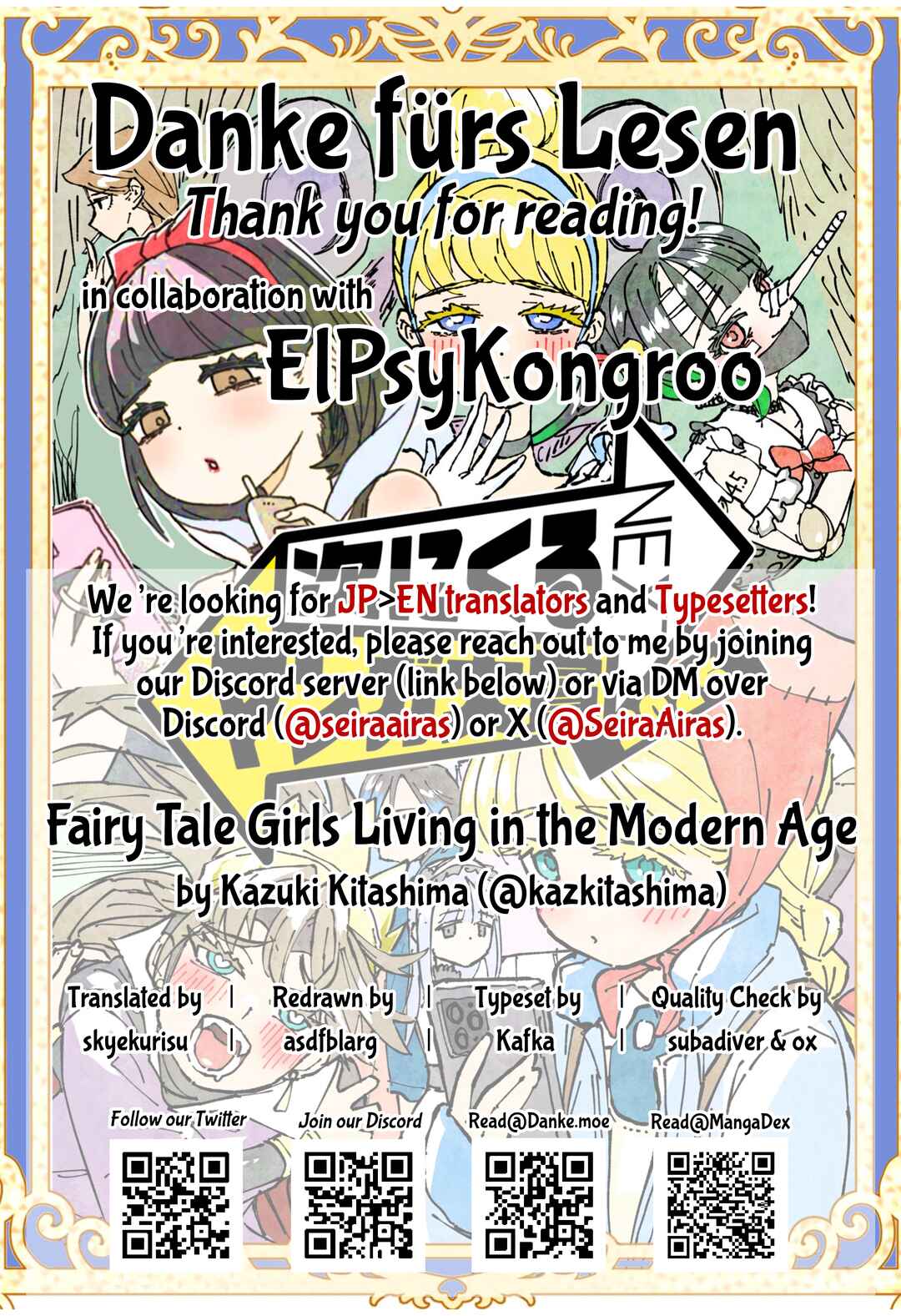 Page 18 Chapter 2.2 Fairy Tale Girls Living in the Modern Age