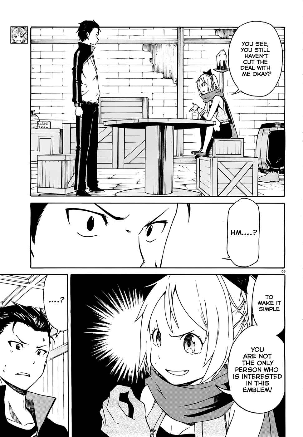 Page 6 Chapter 5 Re:Zero kara Hajimeru Isekai Seikatsu: Dai 1-shou—Outo no Ichinichi-hen