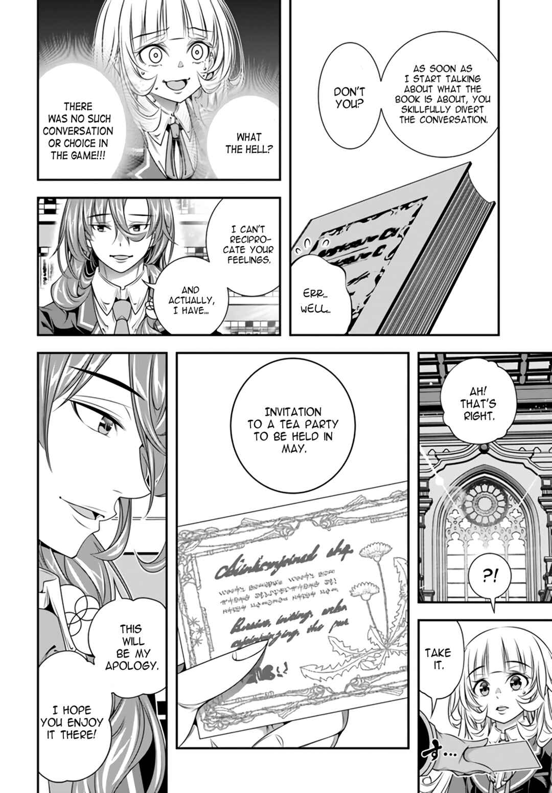 Page 8 Chapter 3 Ano Otome Game wa Oretachi ni Kibishii Sekai desu