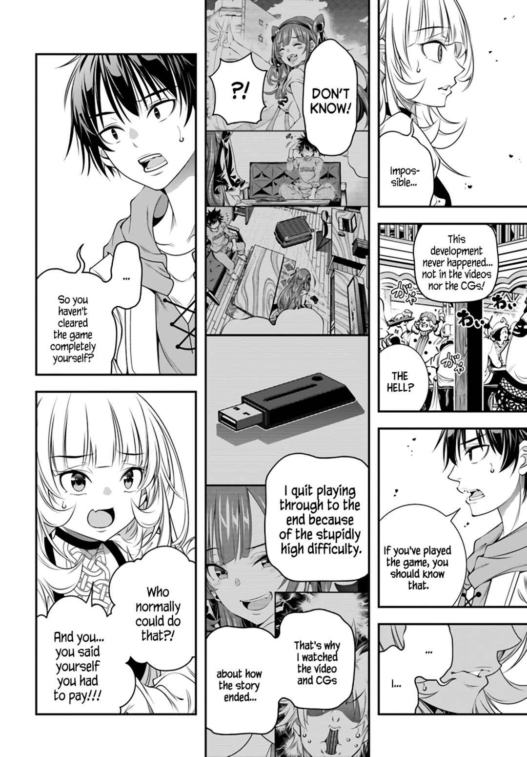 Page 20 Chapter 4 Ano Otome Game wa Oretachi ni Kibishii Sekai desu