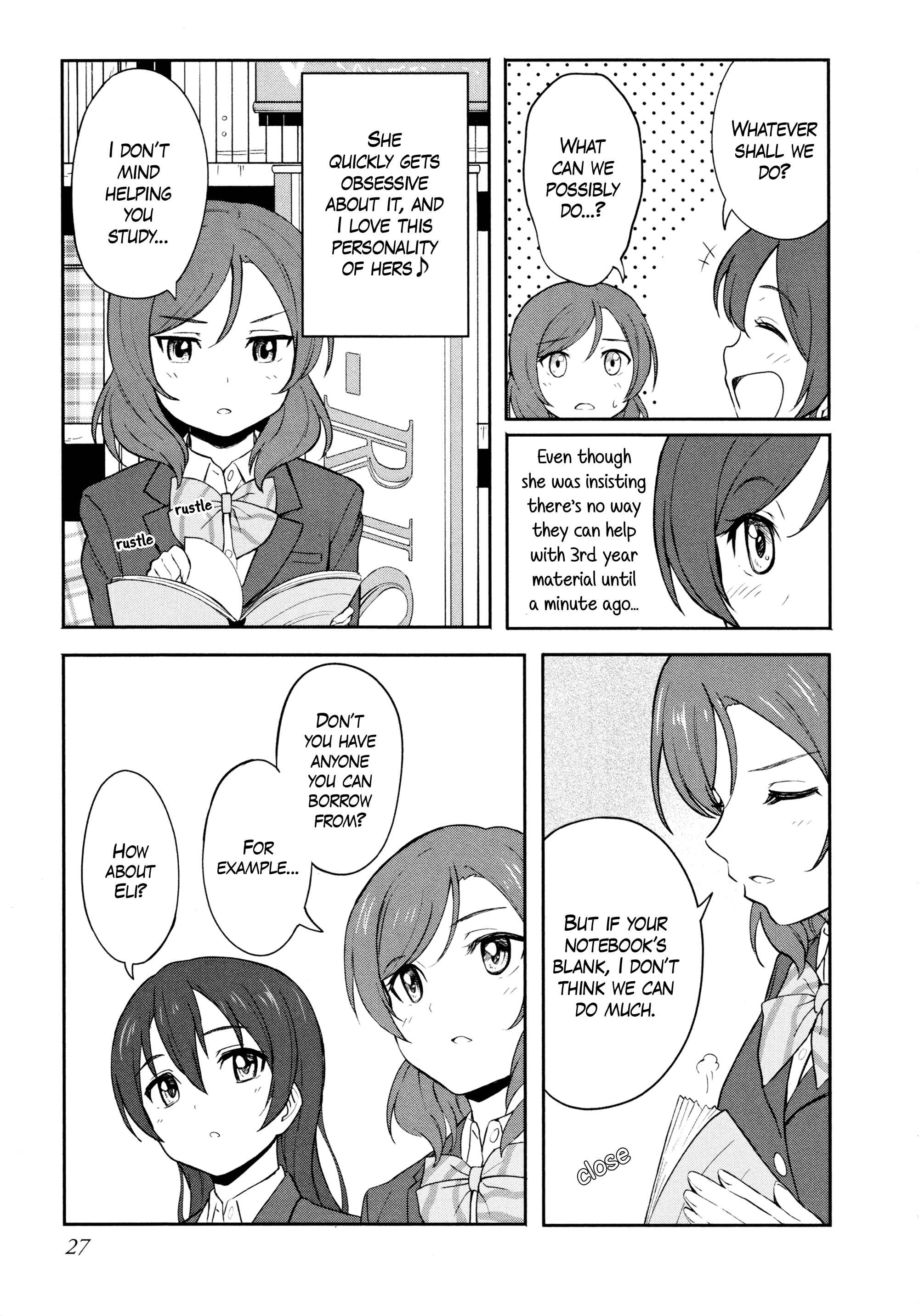 Page 29 Chapter 9 Love Live! School Idol Diary - Second Season