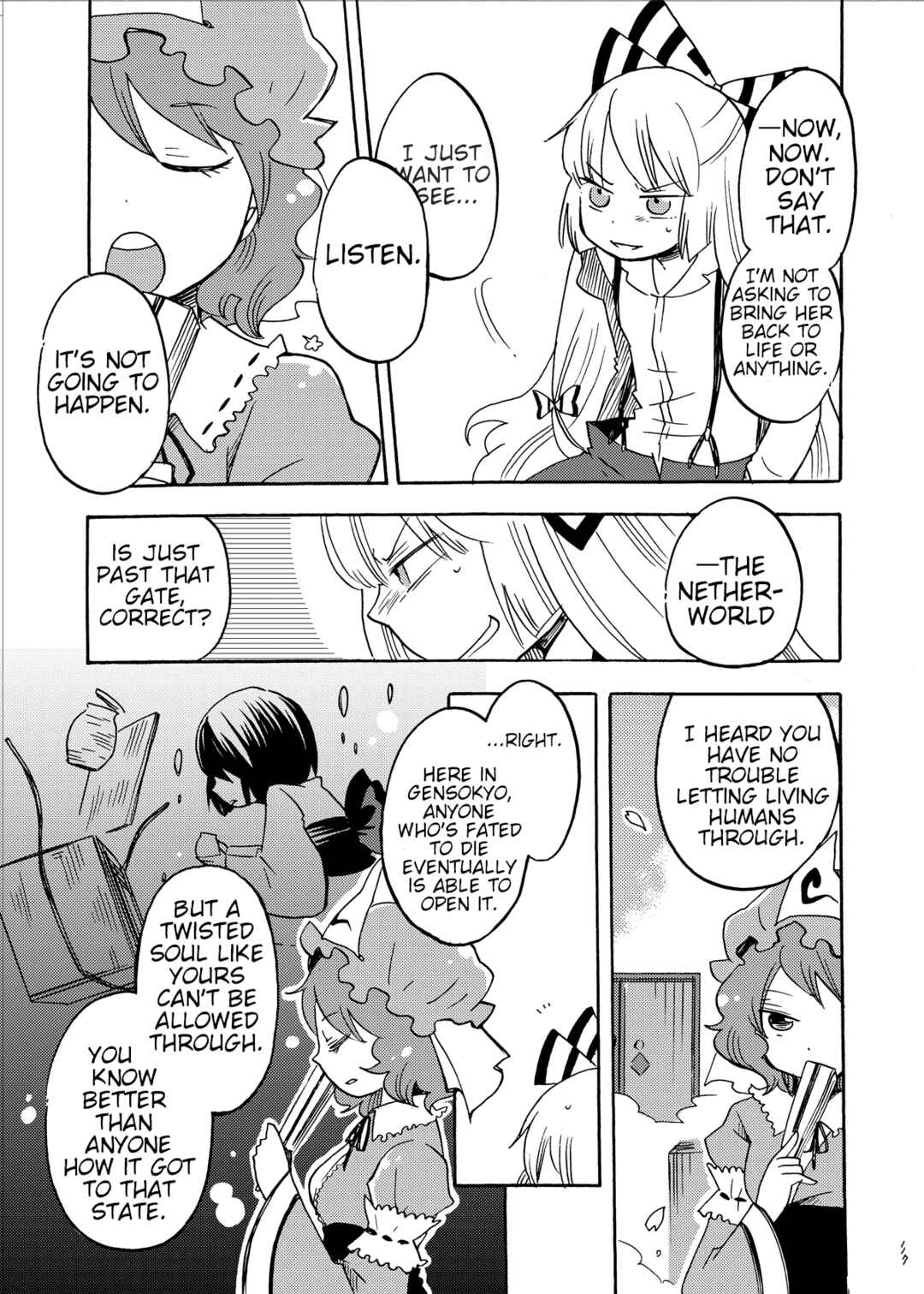 Page 34 Chapter Unknown_a45a Touhou - Eien no Ato ni