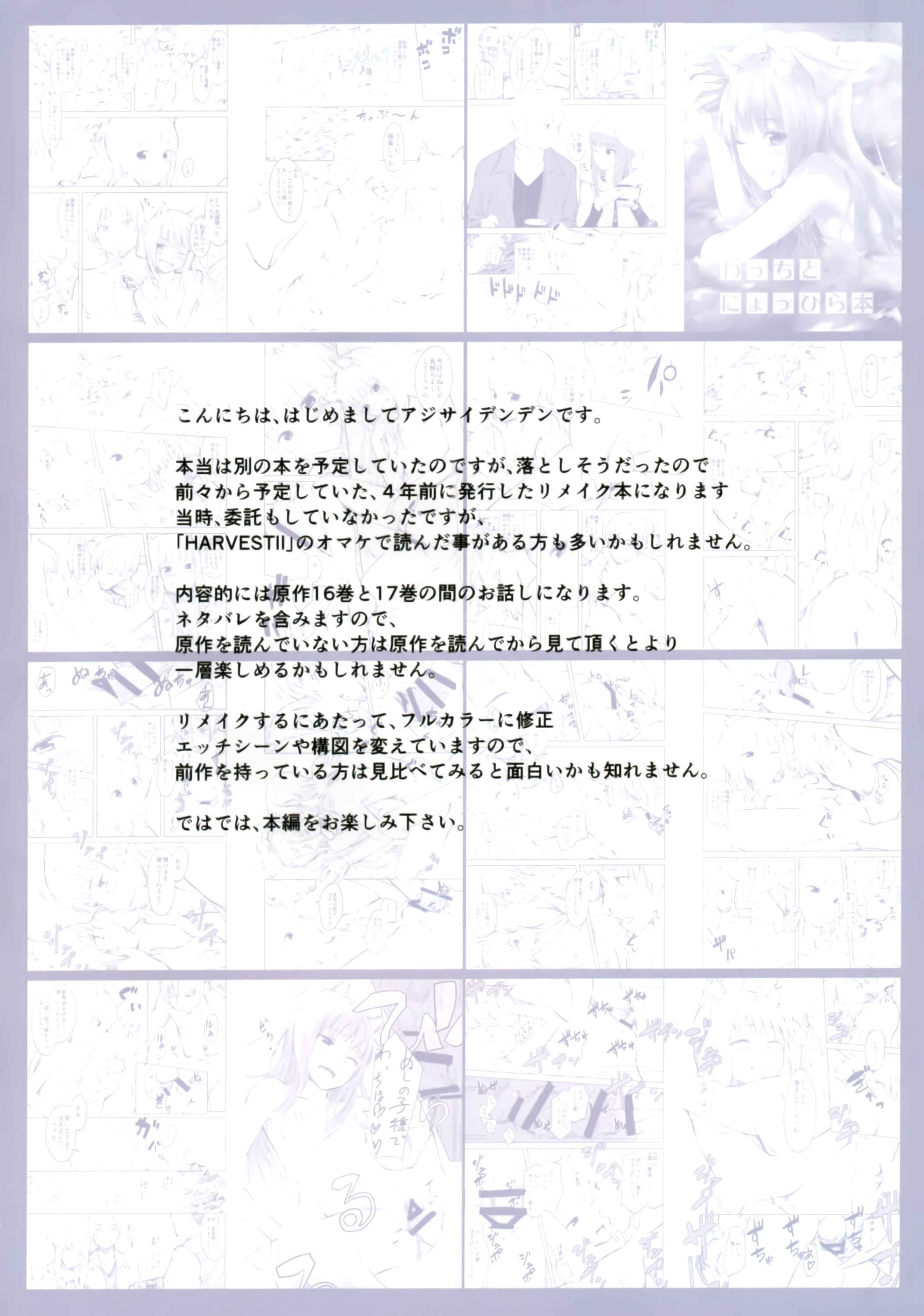 Page 5 Chapter Unknown_6a8f Spice and Wolf - Wacchi to Nyohhira (Doujinshi)
