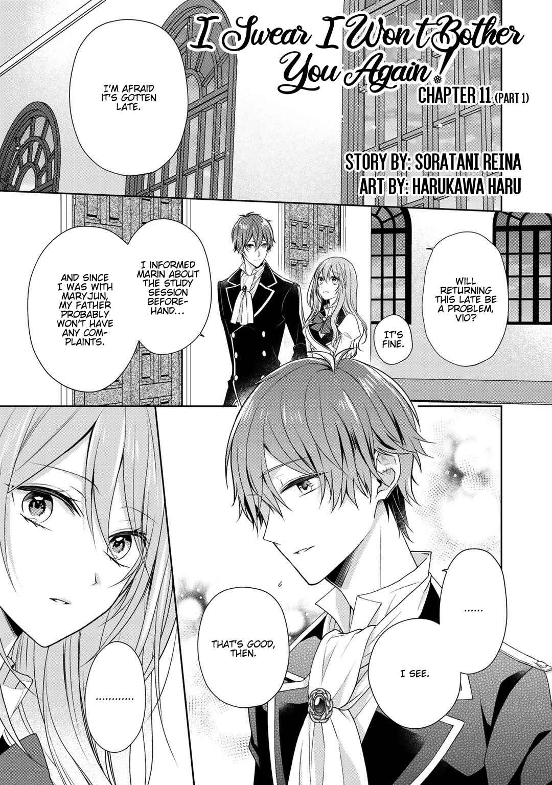 Page 2 Chapter 11.1 I Swear I Wont Bother You Again!