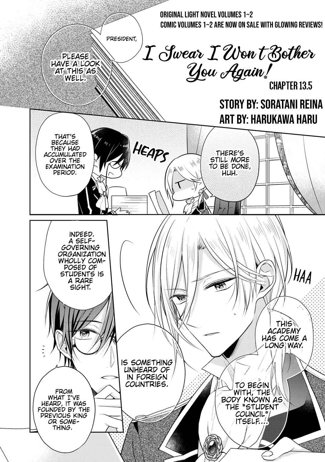 Page 2 Chapter 13.5 I Swear I Wont Bother You Again!