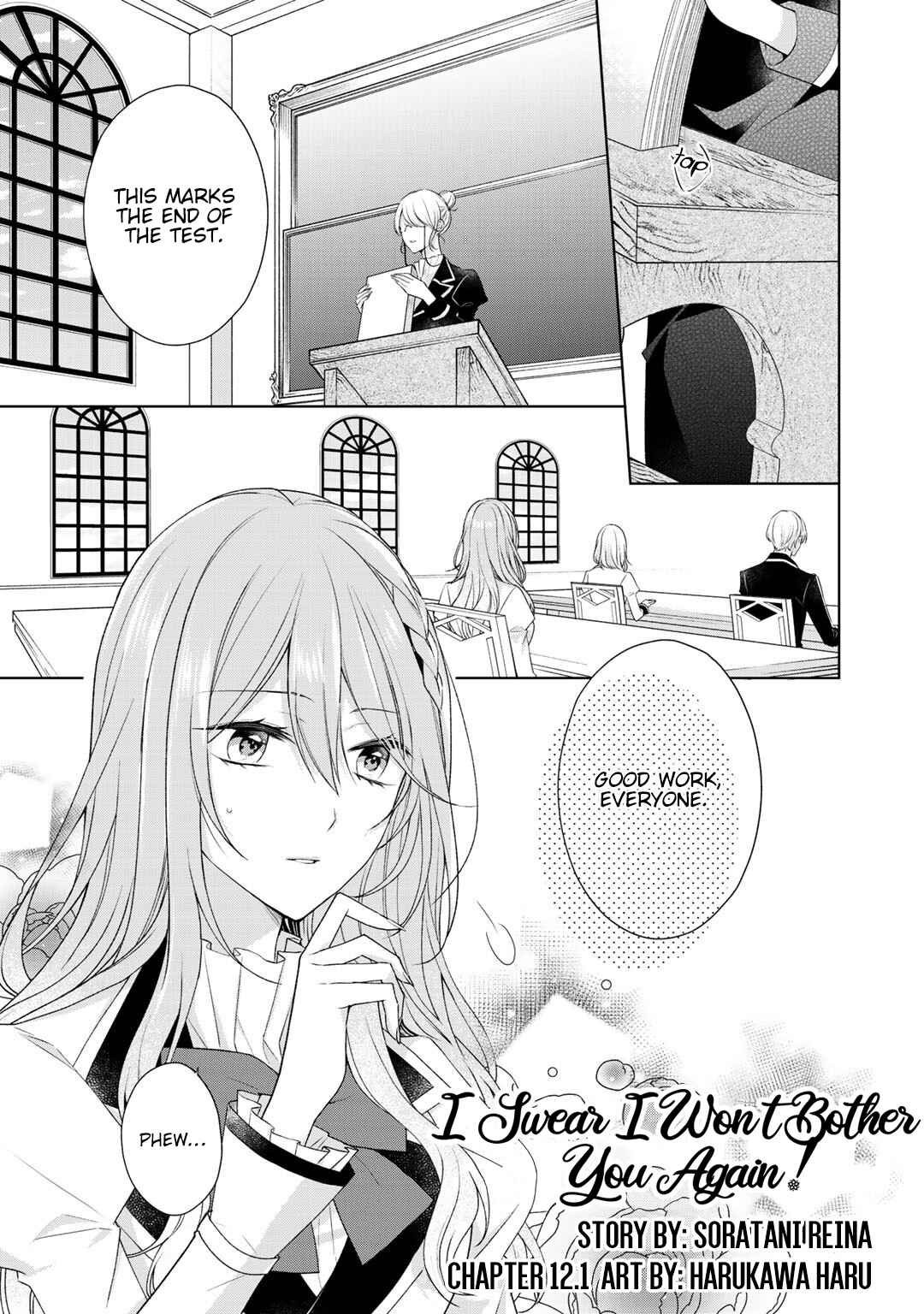 Page 2 Chapter 12.1 I Swear I Wont Bother You Again!