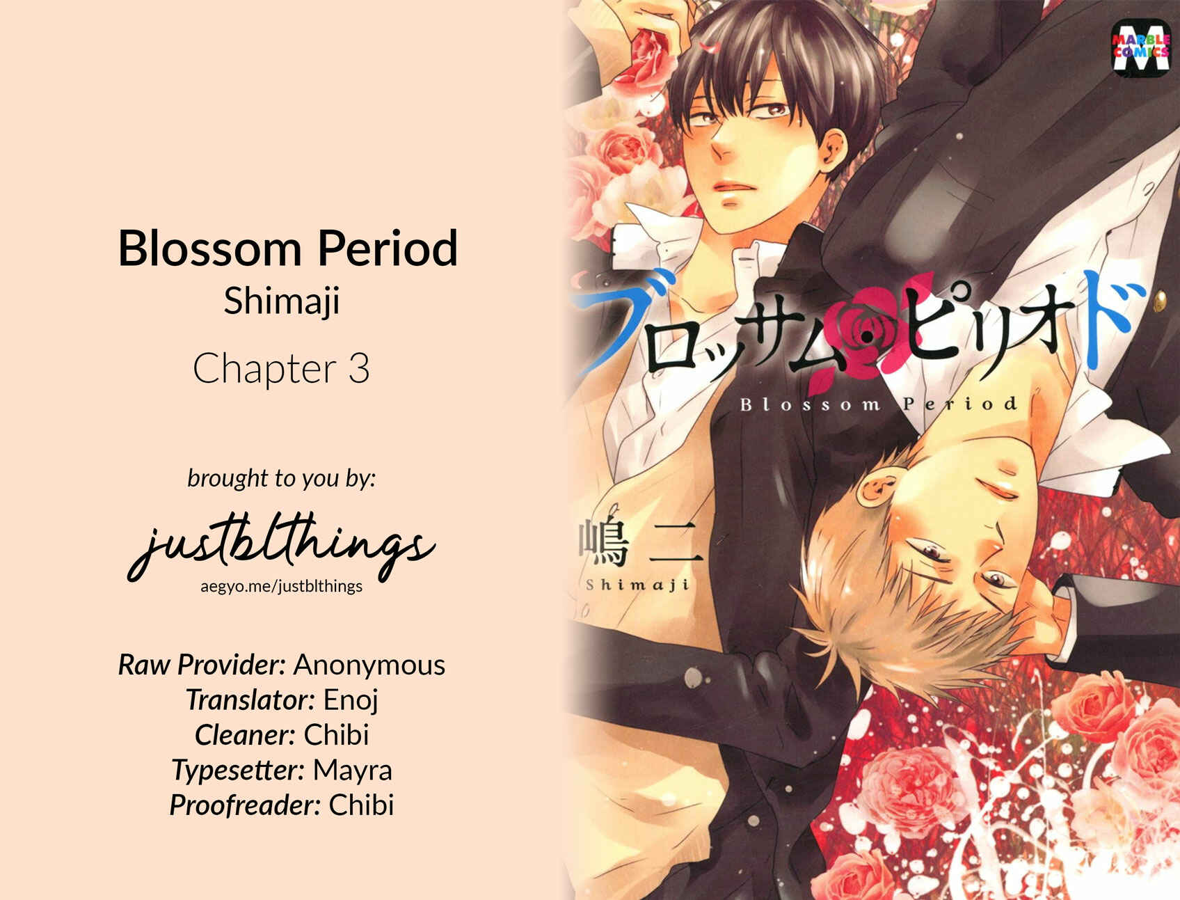 Page 1 Chapter 3 Blossom Period