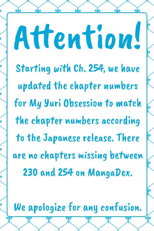 Page 3 Chapter 254 Dokyuusei no Oshi Sakka ni Yuri Mousou ga Bareta Kekka