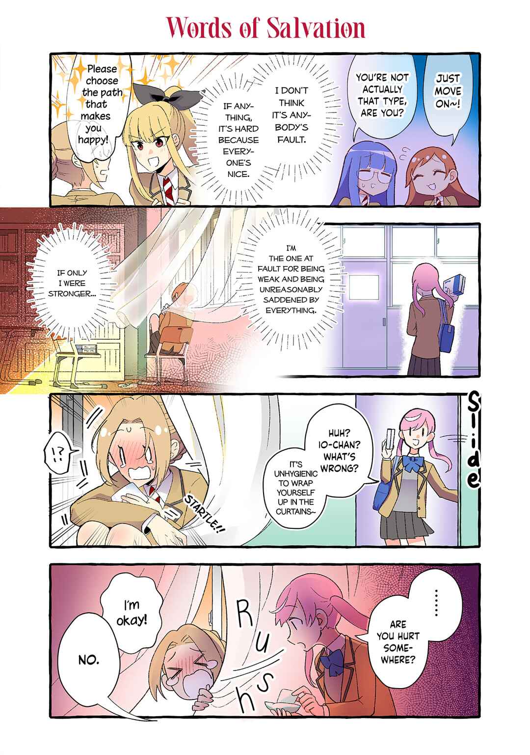 Page 2 Chapter 153 Dokyuusei no Oshi Sakka ni Yuri Mousou ga Bareta Kekka