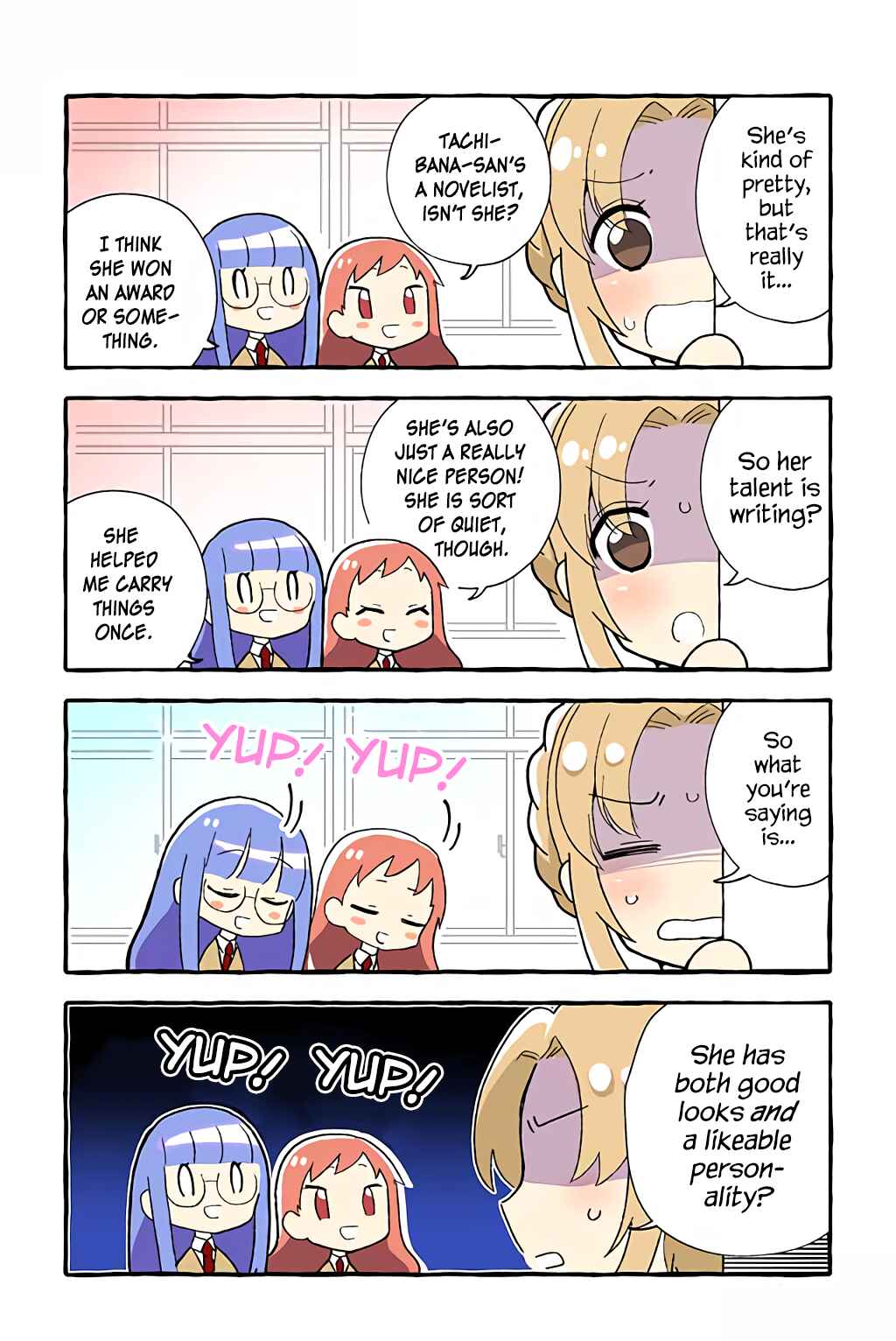Page 2 Chapter 25 Dokyuusei no Oshi Sakka ni Yuri Mousou ga Bareta Kekka