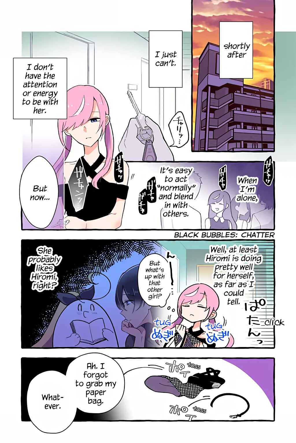 Page 2 Chapter 100 Dokyuusei no Oshi Sakka ni Yuri Mousou ga Bareta Kekka