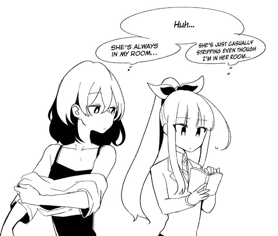 Page 3 Chapter 52.1 Dokyuusei no Oshi Sakka ni Yuri Mousou ga Bareta Kekka